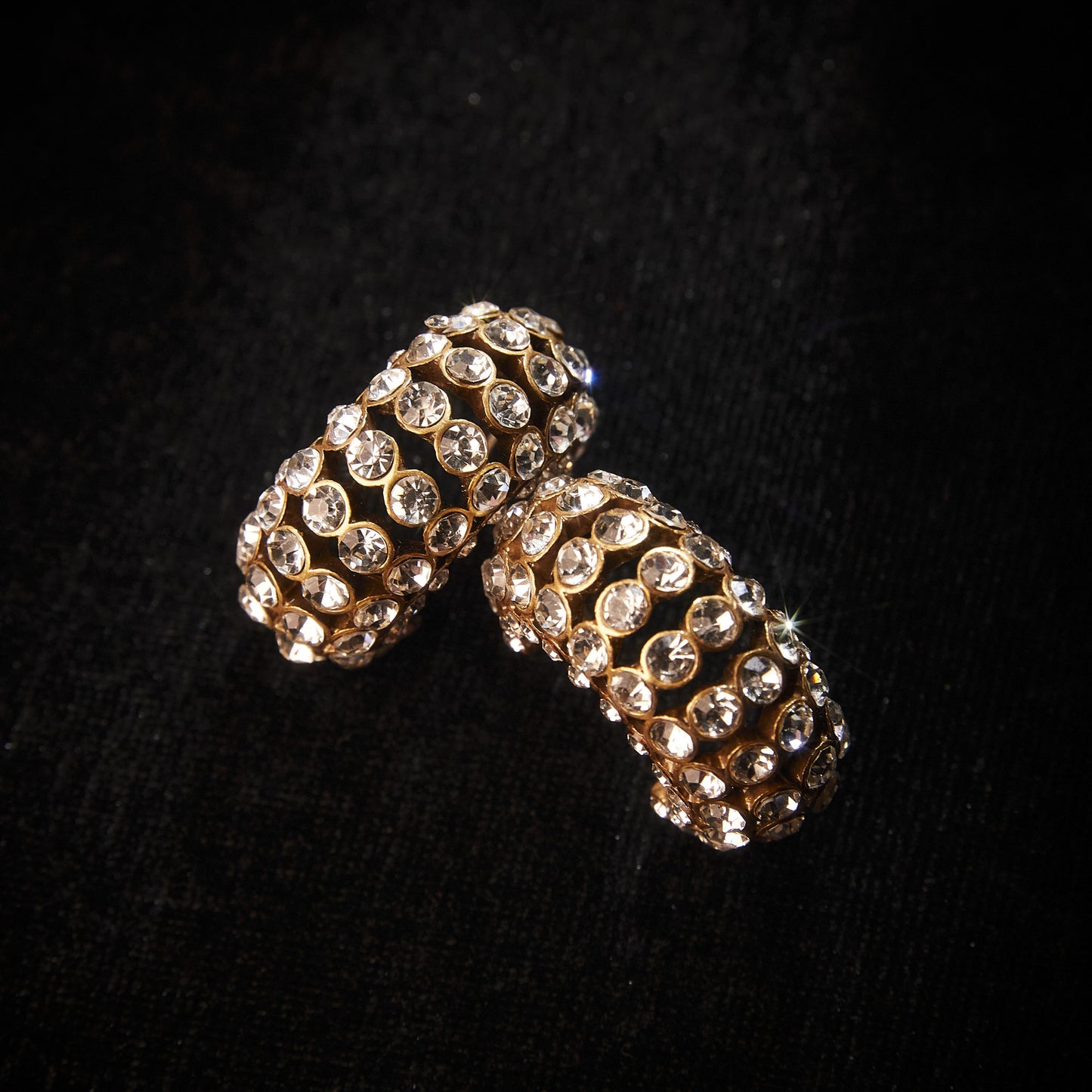 Refined Swarovski Crystal Copper Alloy Earrings  KK-91484