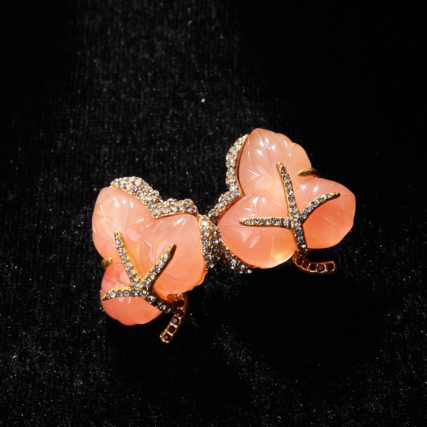 Refined Swarovski Crystal Copper Alloy Earrings  KK-9270