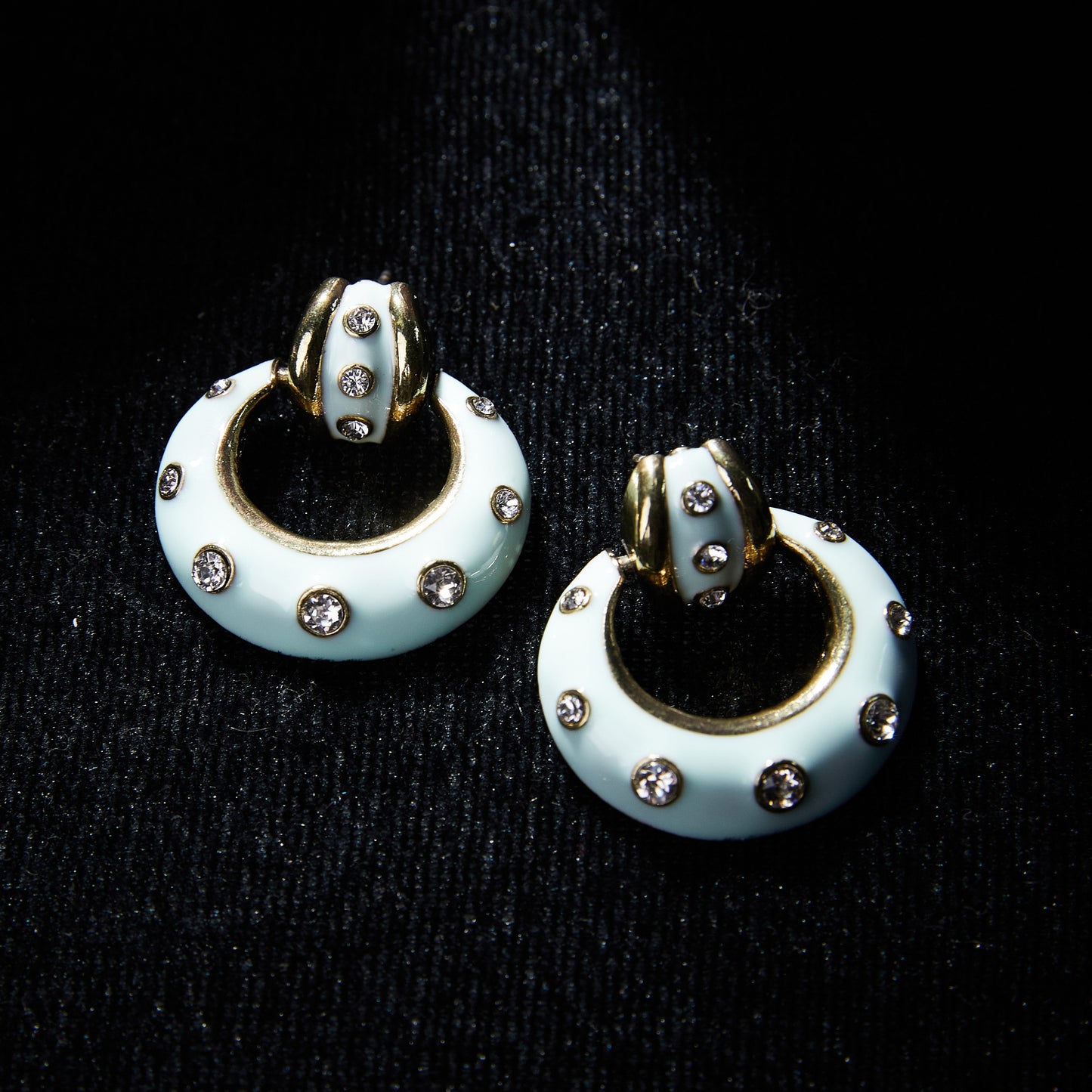 Sparkling Swarovski Crystal Copper Alloy Pearl-Imitation Jewelry Set KK-91980