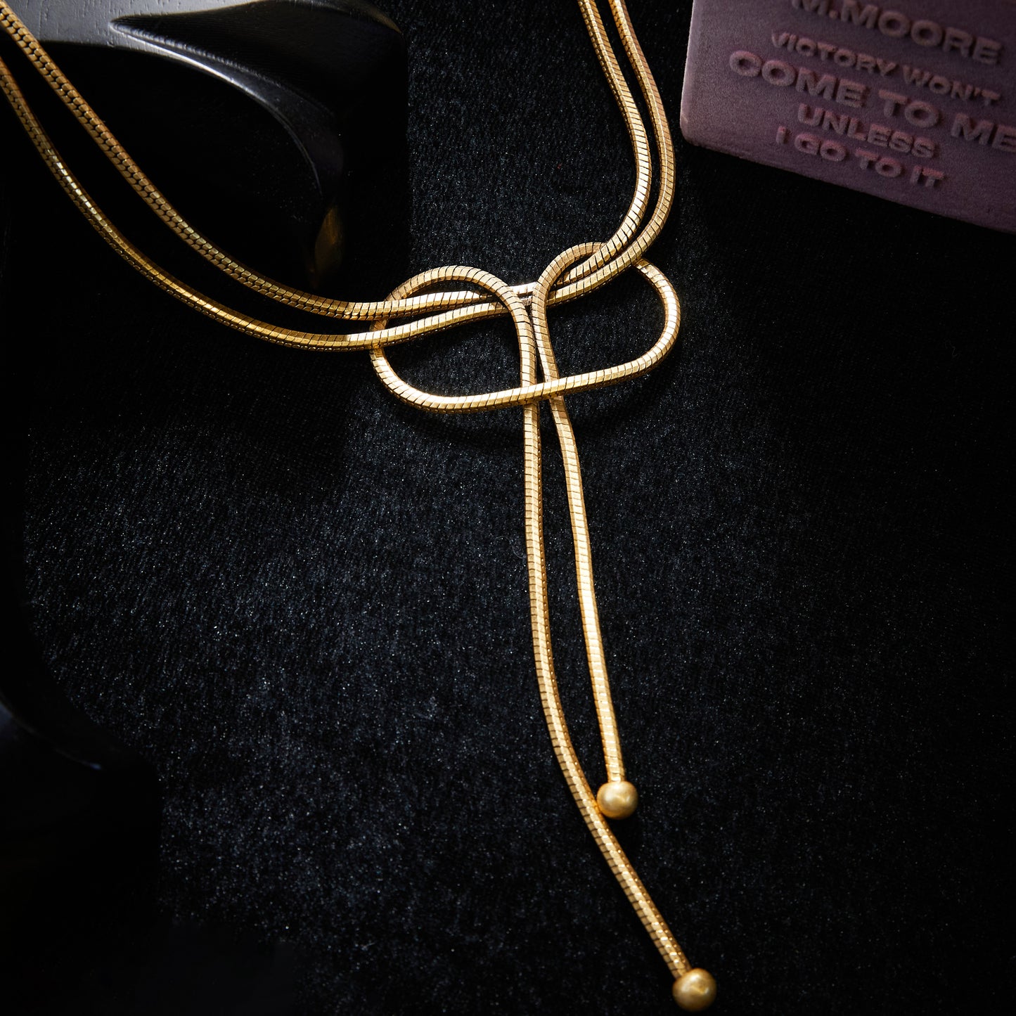 Elegant Copper Alloy Necklace KK-JB0139