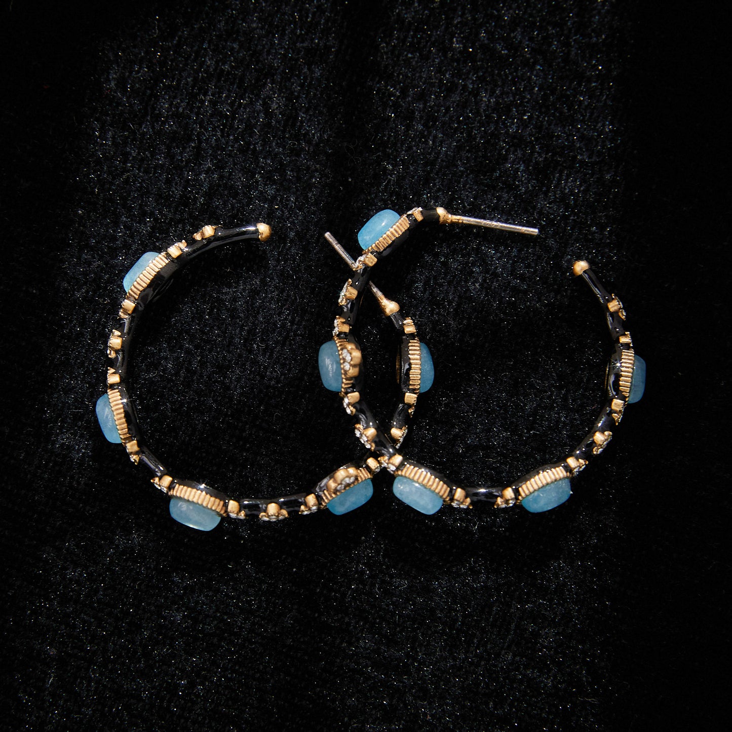 Refined Swarovski Crystal Copper Alloy Earrings   KK-JB0176