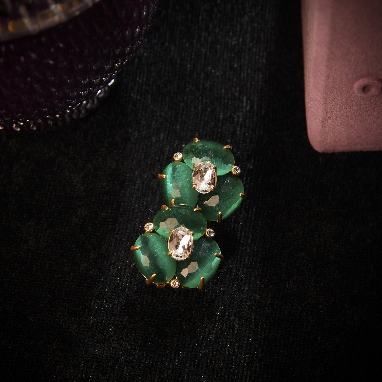 Refined Swarovski Crystal Copper Alloy KK-91134