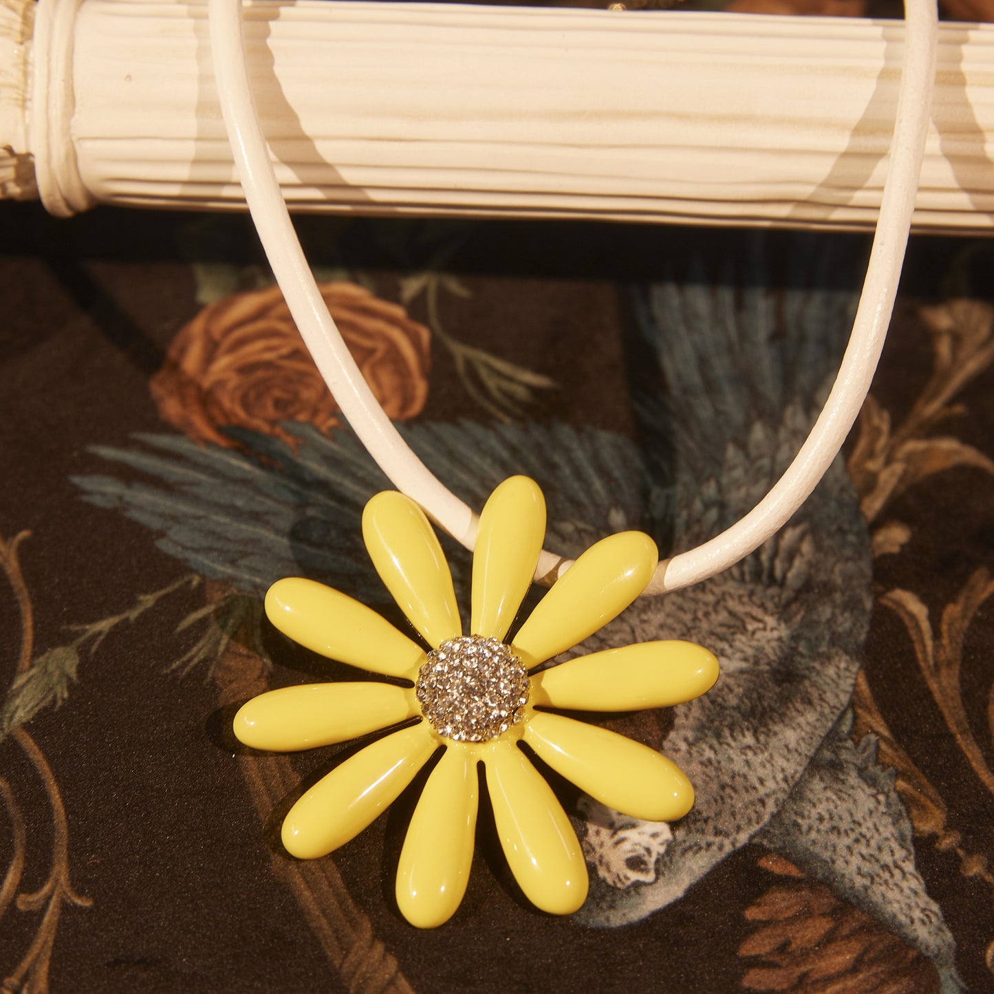 Sparkling Swarovski Crystal Copper Alloy Necklace KK-91385