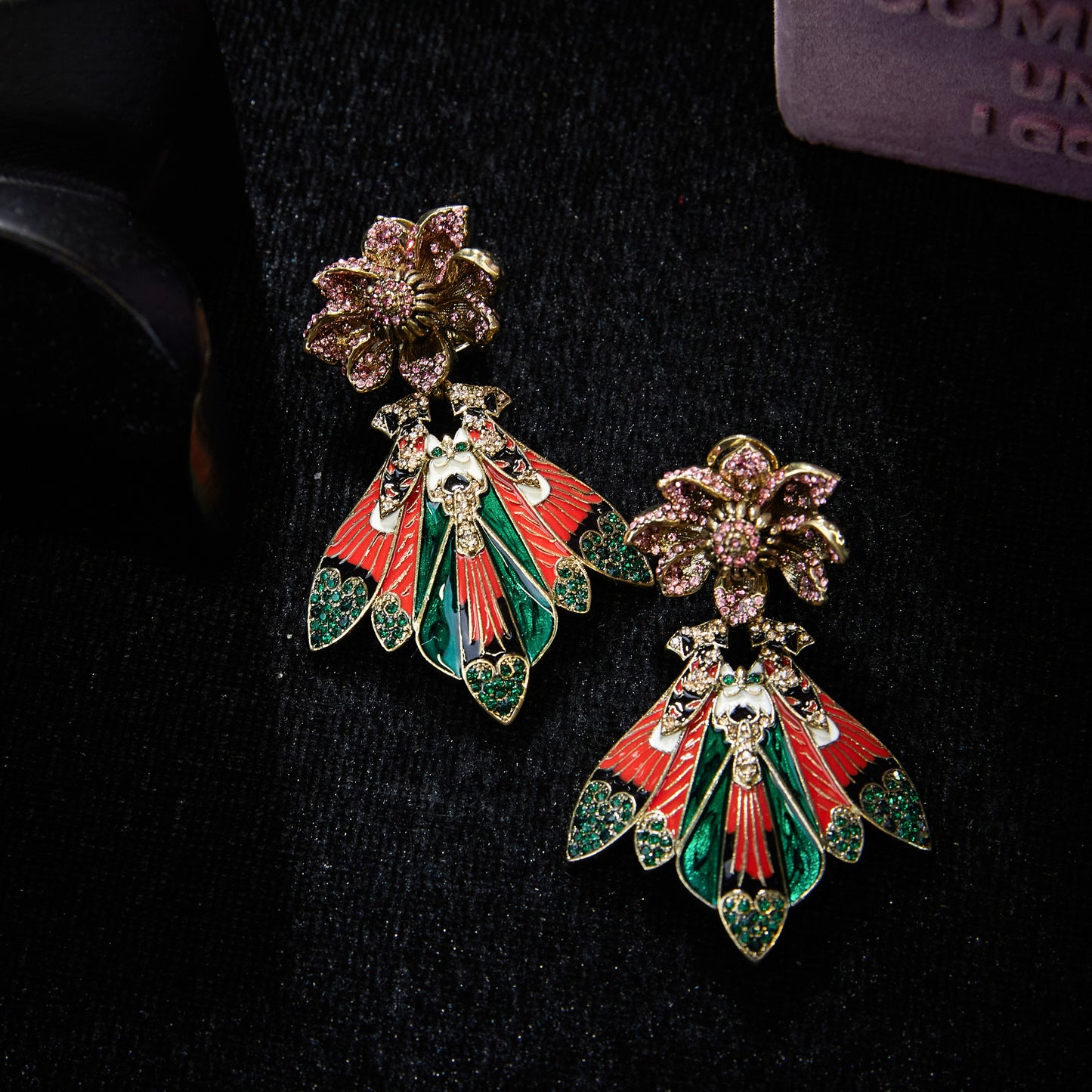 Refined Swarovski Crystal Copper Alloy Necklace & Earrings KK-JB0039