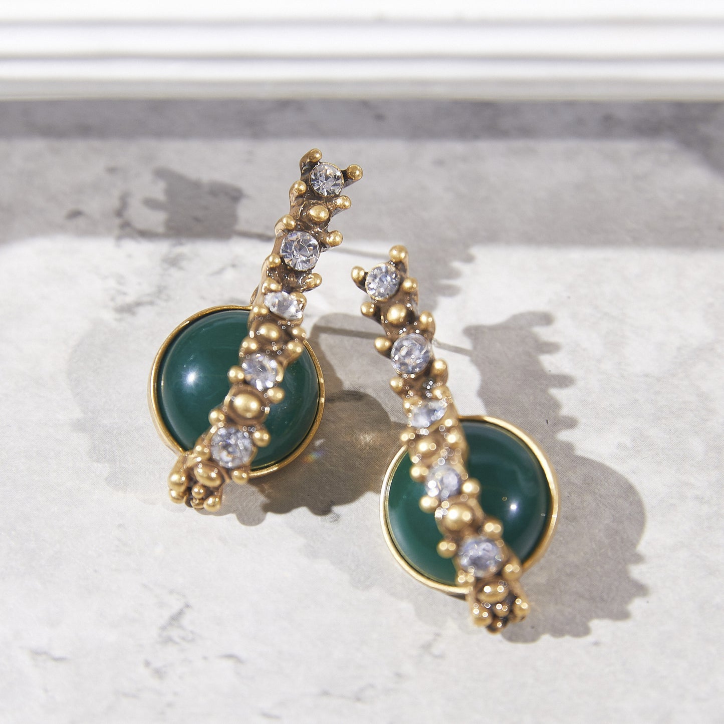 Timeless Swarovski Crystal Copper Alloy Earrings KK-8030