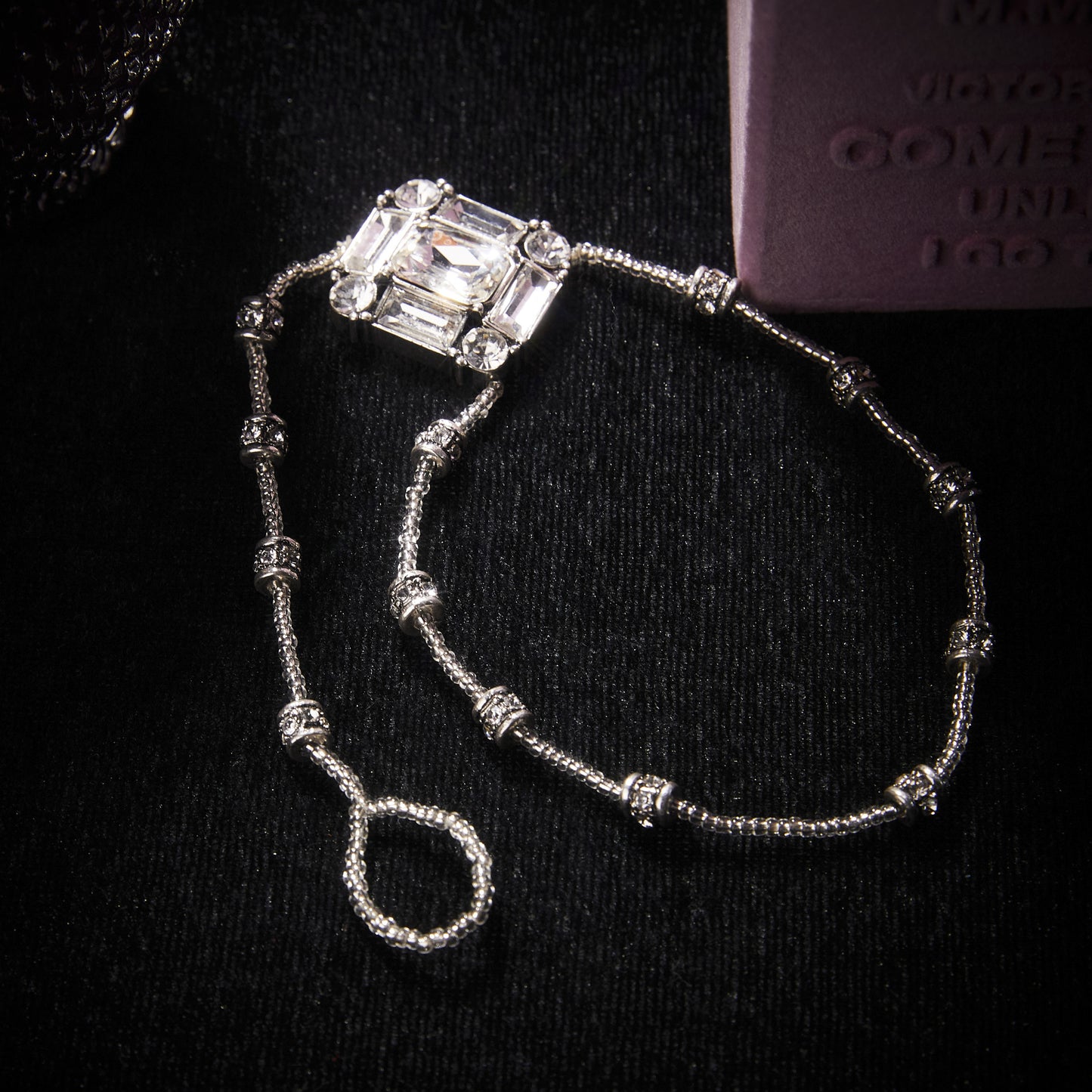 Sparkling Swarovski Crystal Copper Alloy Necklace KK-91047