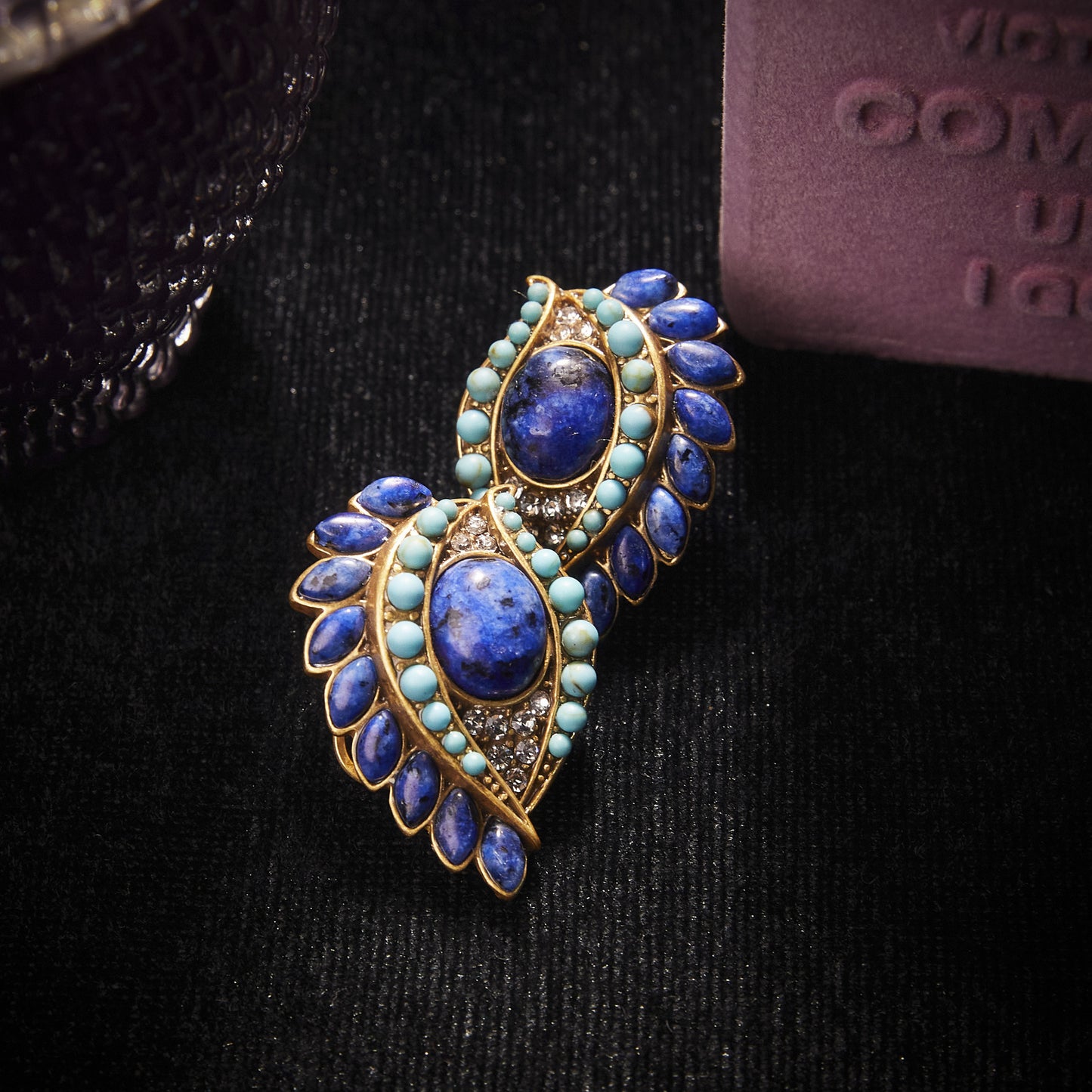 Refined Swarovski Crystal Copper Alloy Earrings  KK-91667