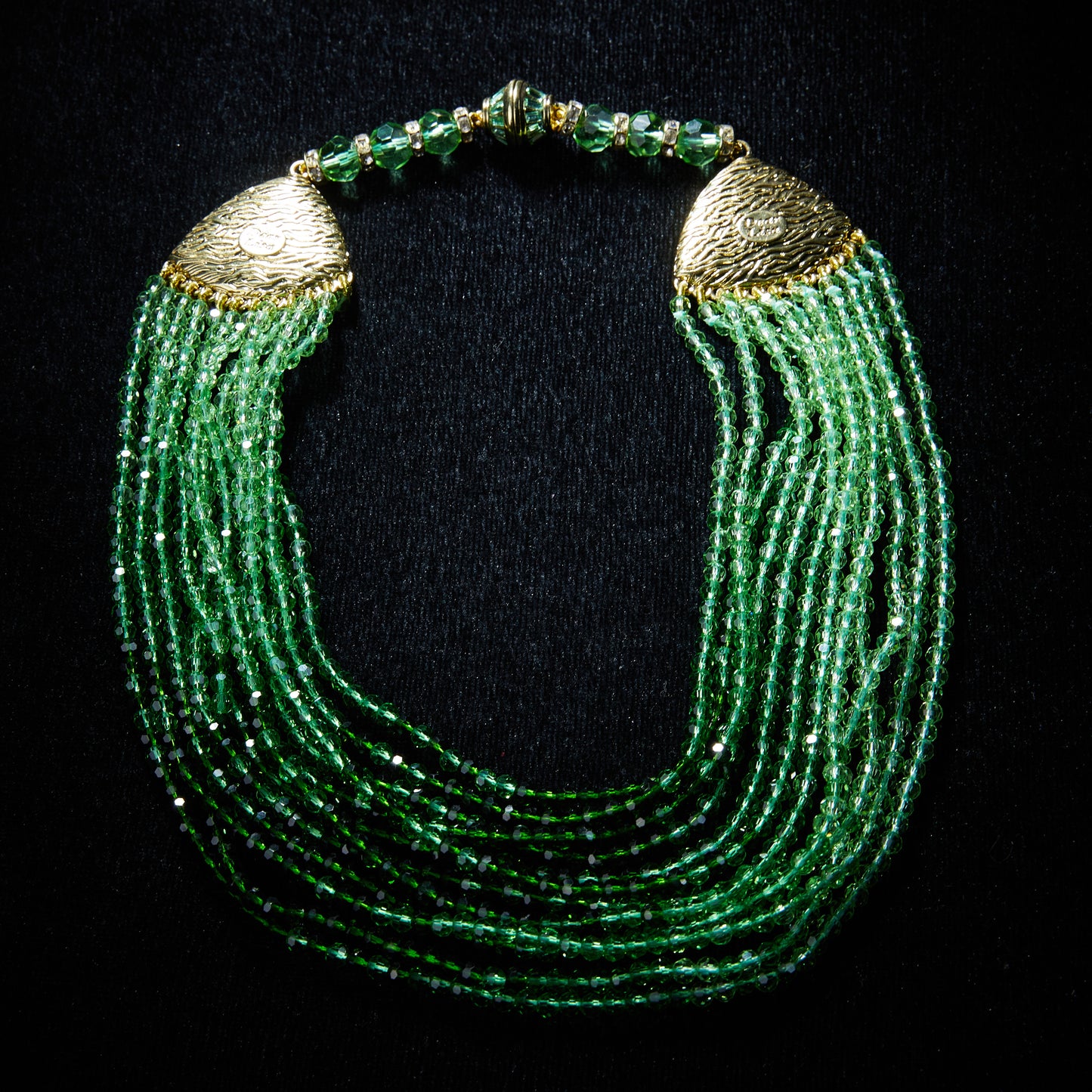 Sparkling Swarovski Crystal Copper Alloy Necklace KK-91908