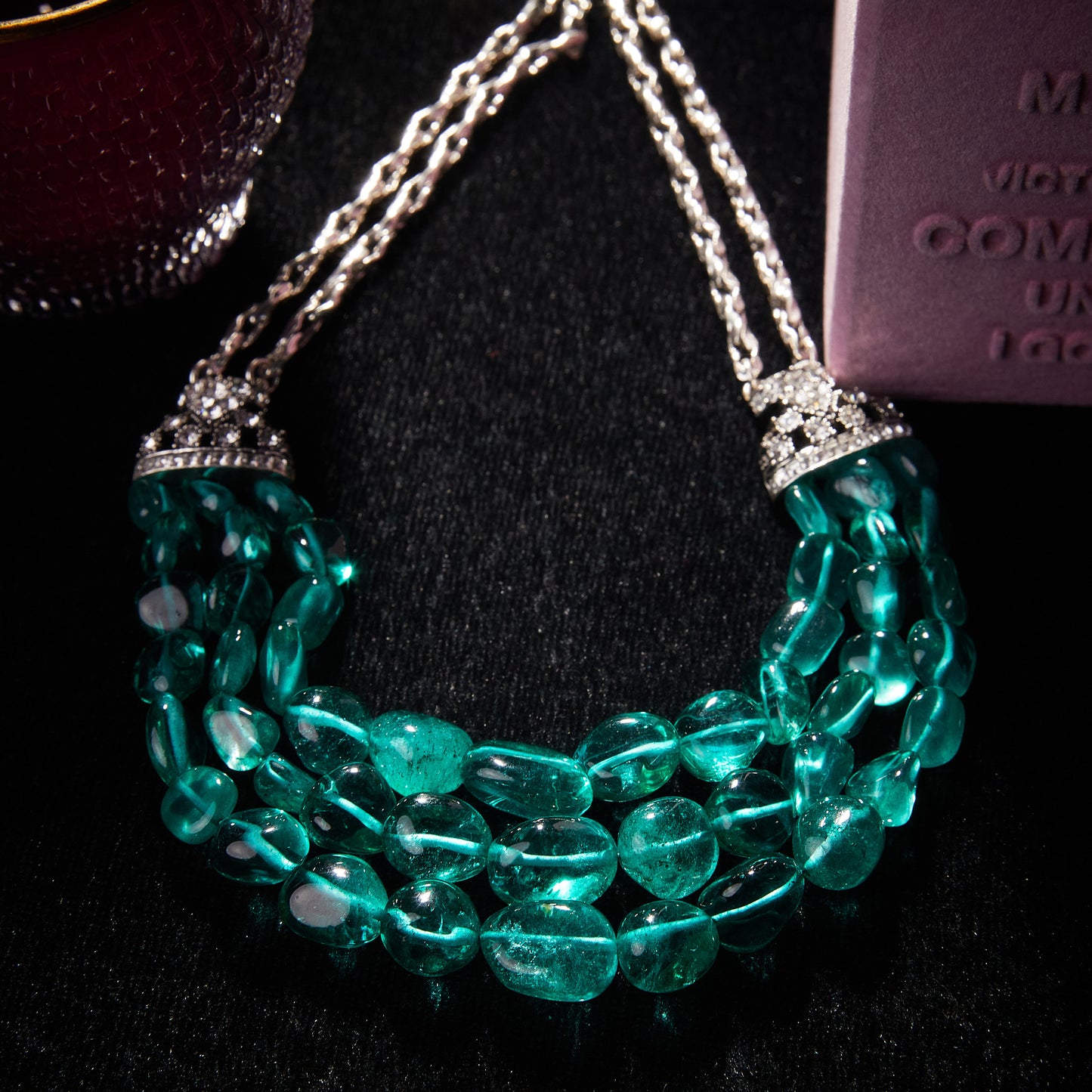 Refined Swarovski Crystal Copper Alloy Necklace KK-9611