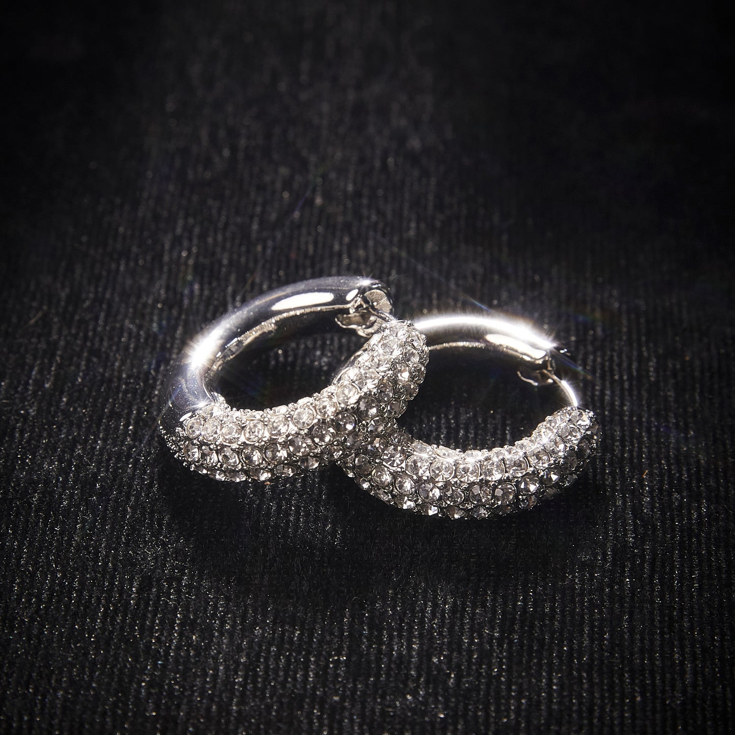 Refined Swarovski Crystal Copper Alloy Earrings   KK-91663