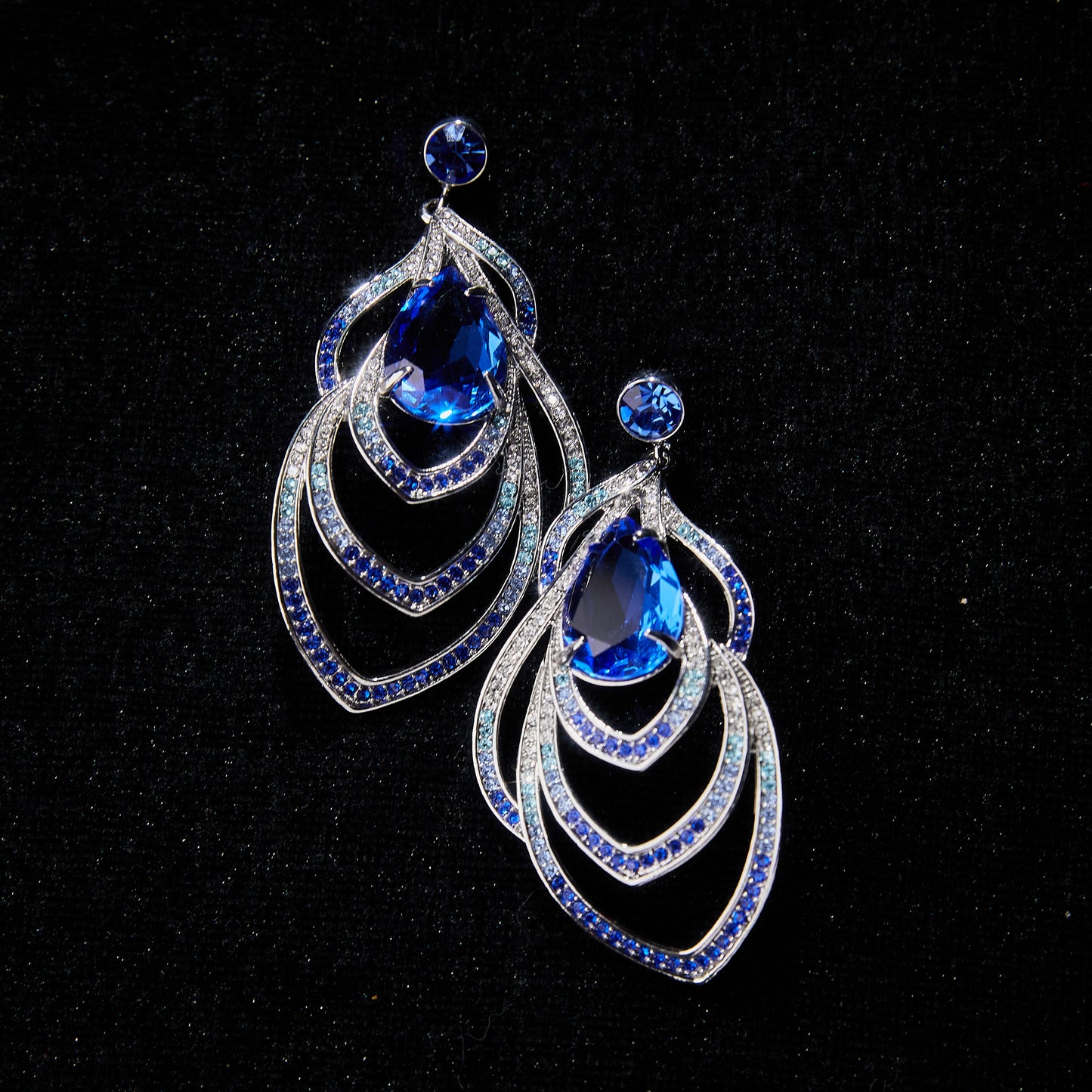 Refined Swarovski Crystal Copper Alloy Earrings KK-JK0010