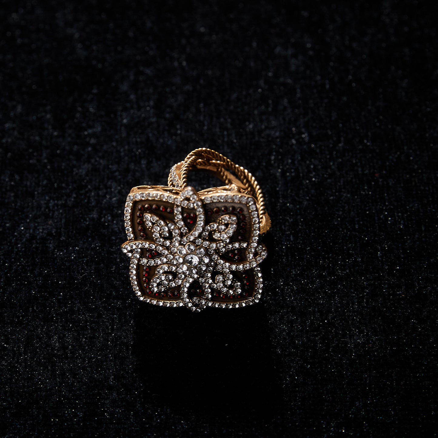 Refined Swarovski Crystal Copper Alloy Jewelry Set KK-JB0249