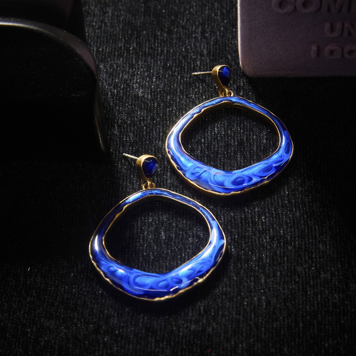 Elegant Copper Alloy Earrings  KK-9122