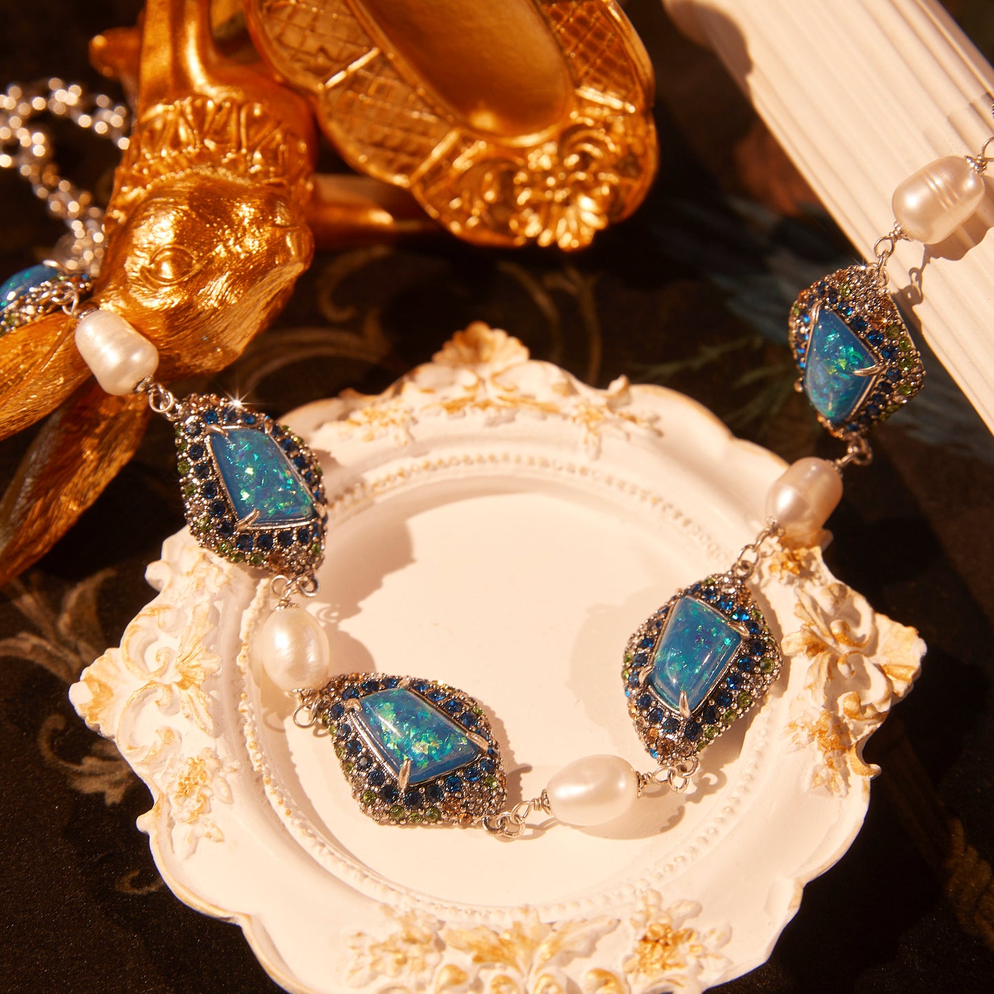 Elegant Copper Alloy Necklace KK-91290