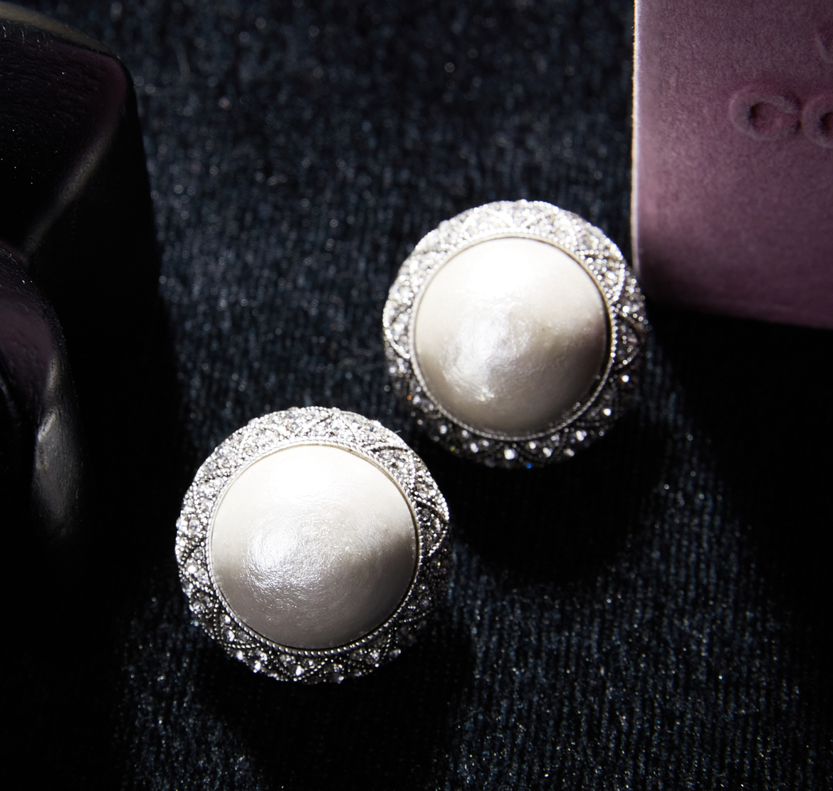 Elegant Copper Alloy Pearl-Imitation Jewelry Set KK-92000