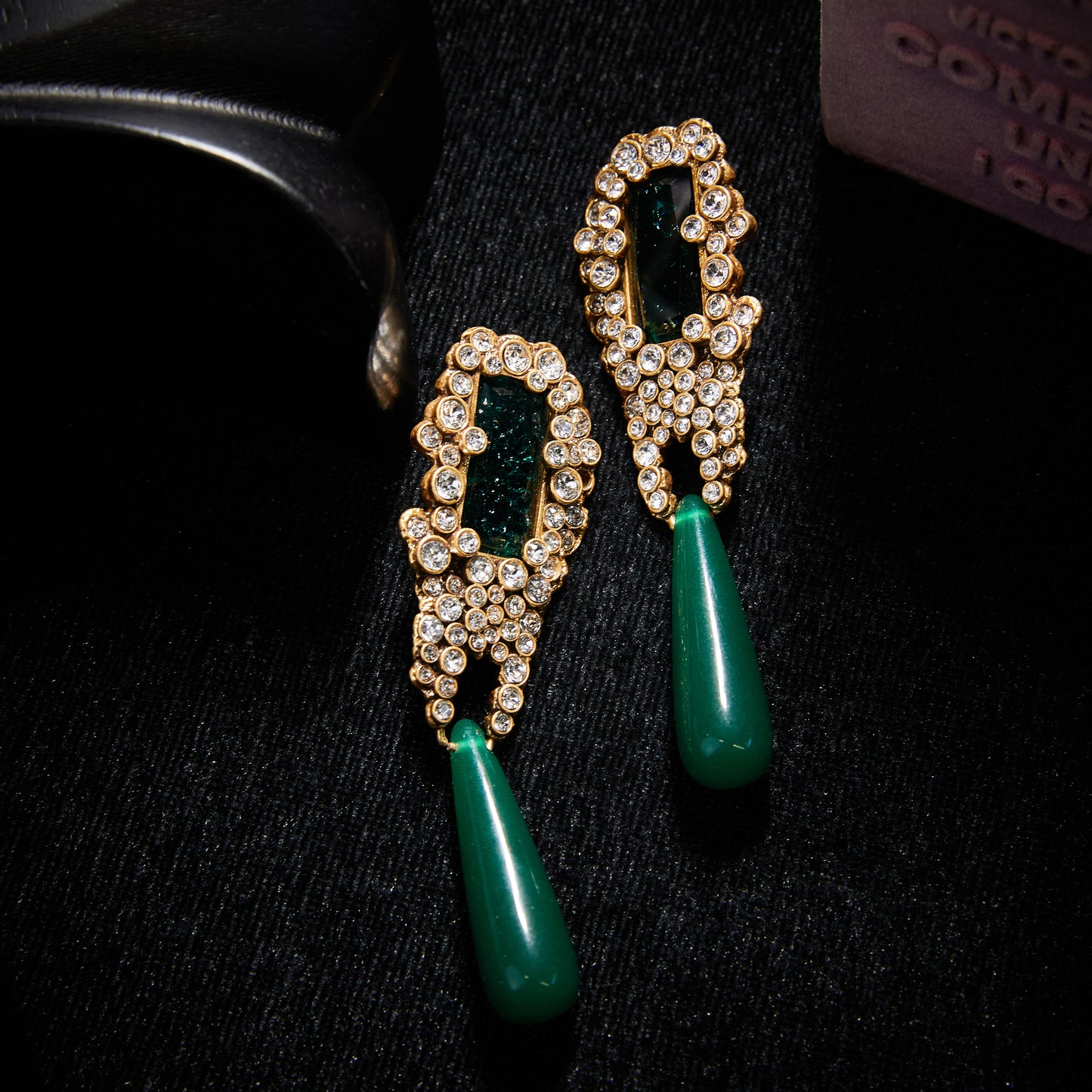 Elegant Copper Alloy Earrings  KK-JB0211