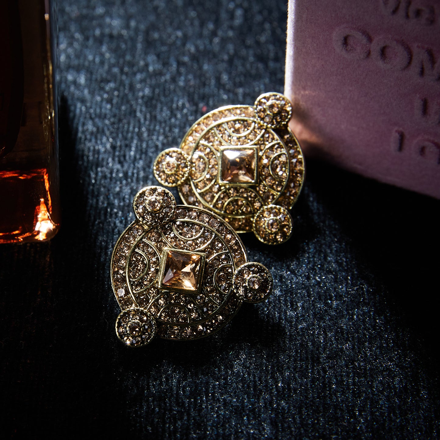 Refined Swarovski Crystal Copper Alloy Earrings  KK-91414