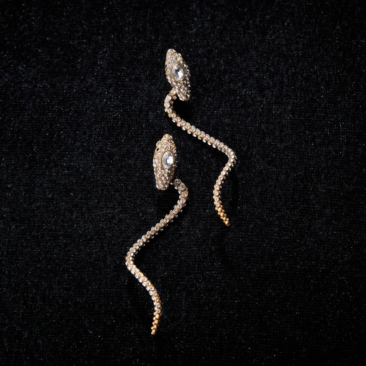 Refined Swarovski Crystal Copper Alloy Earrings  KK-JB0143