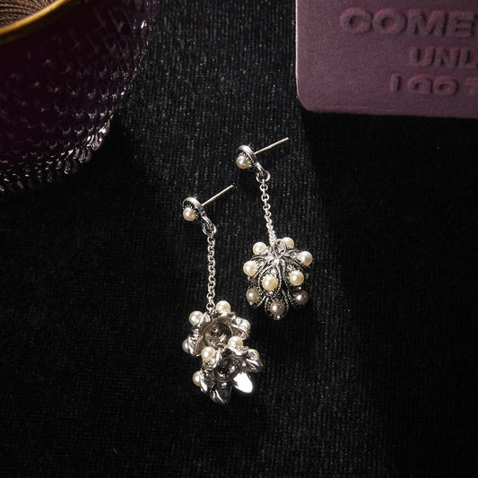 Refined Swarovski Crystal Copper Alloy Earrings  KK-91109