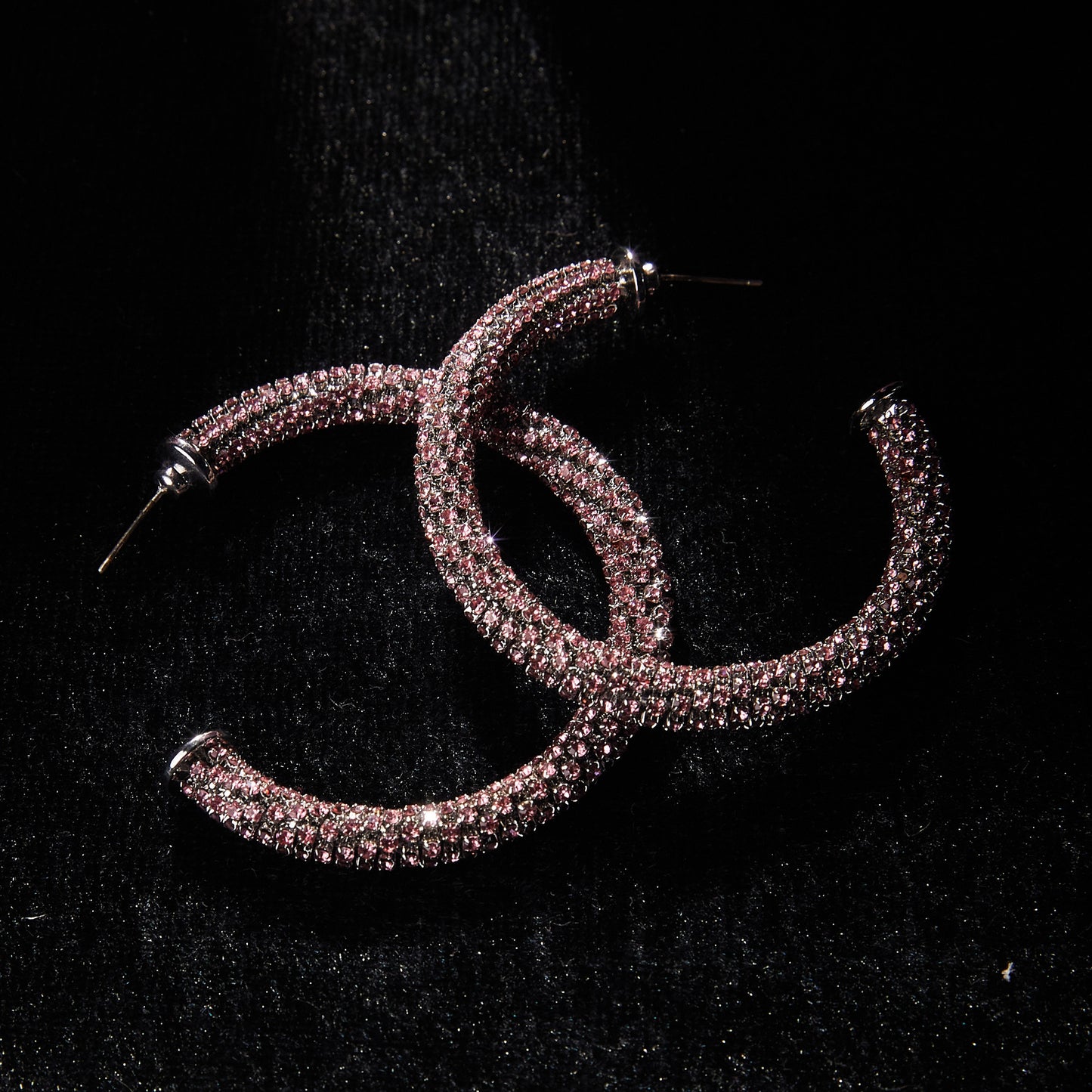 Refined Swarovski Crystal Copper Alloy Earrings  KK-91267