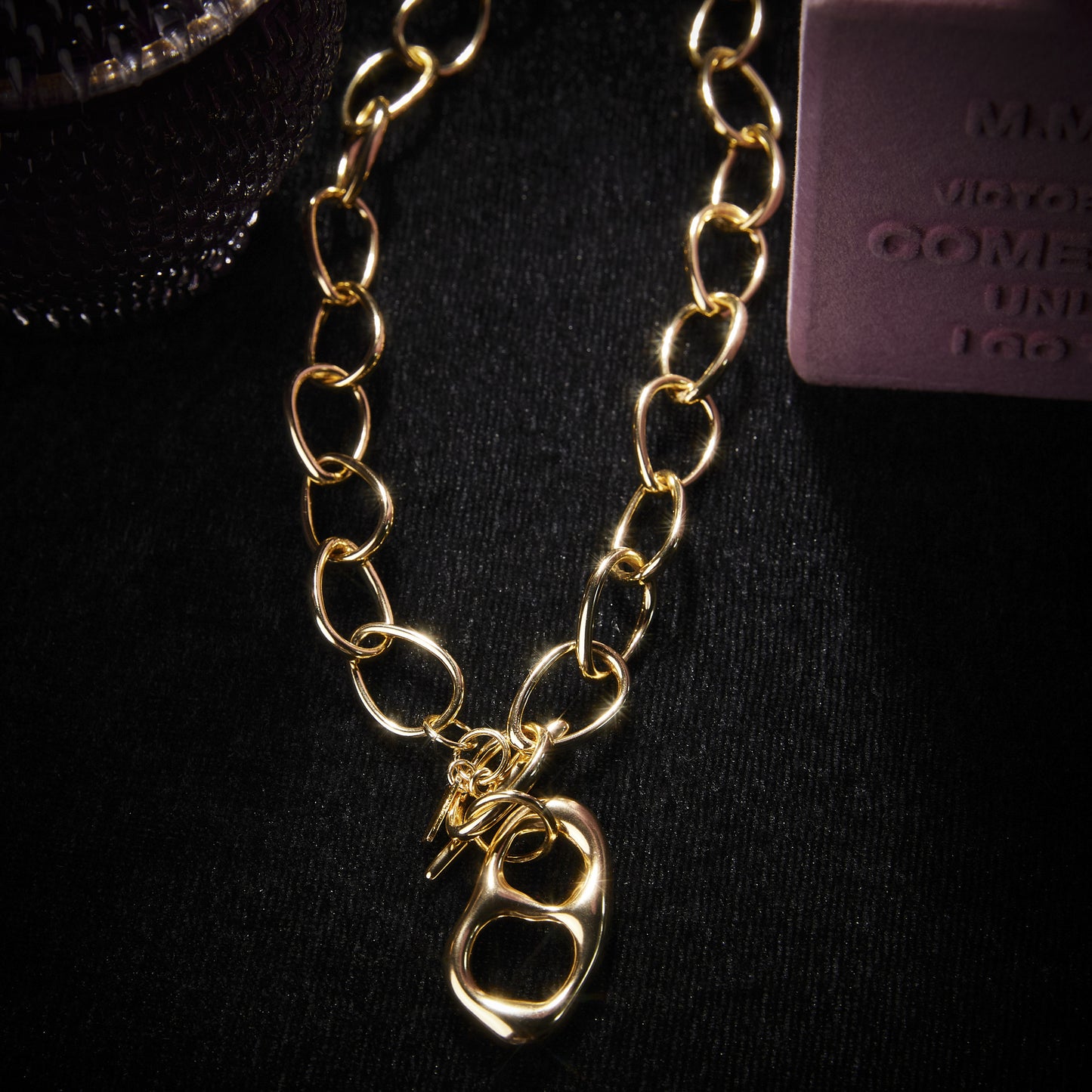 Elegant Copper Alloy Necklace  KK-91720
