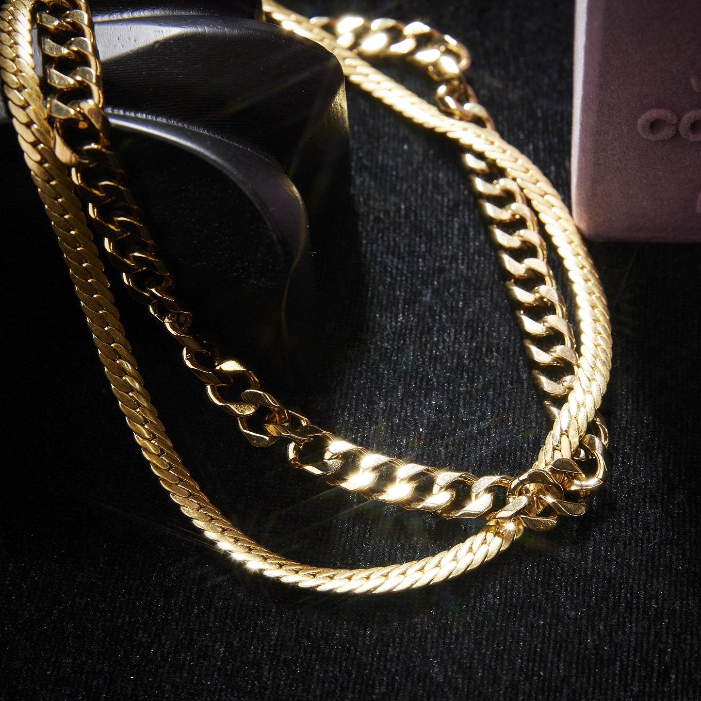 Refined Copper Alloy Necklace KK-9777