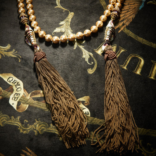 Timeless Swarovski Crystal Copper Alloy Pearl-Imitation Necklace & Earrings  KK-9881