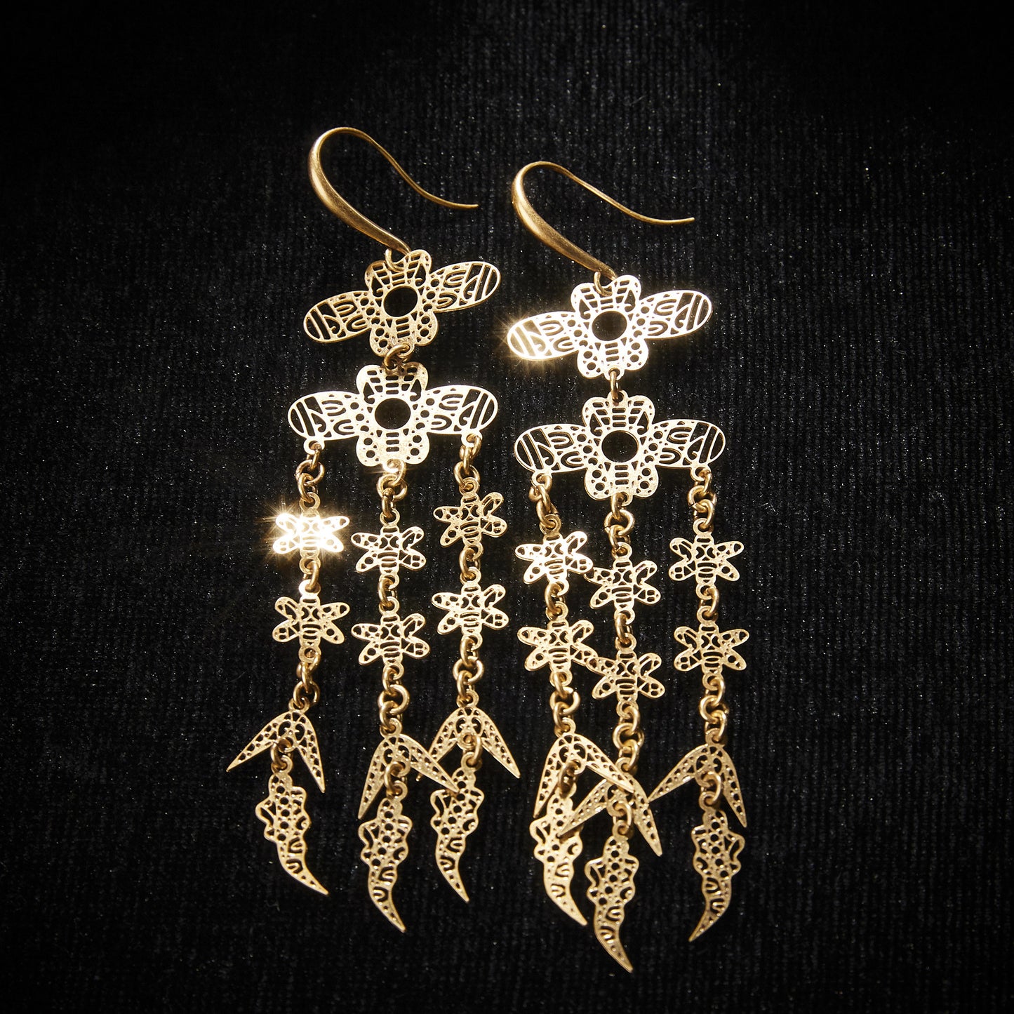 Refined Swarovski Crystal Copper Alloy Earrings   KK-91060