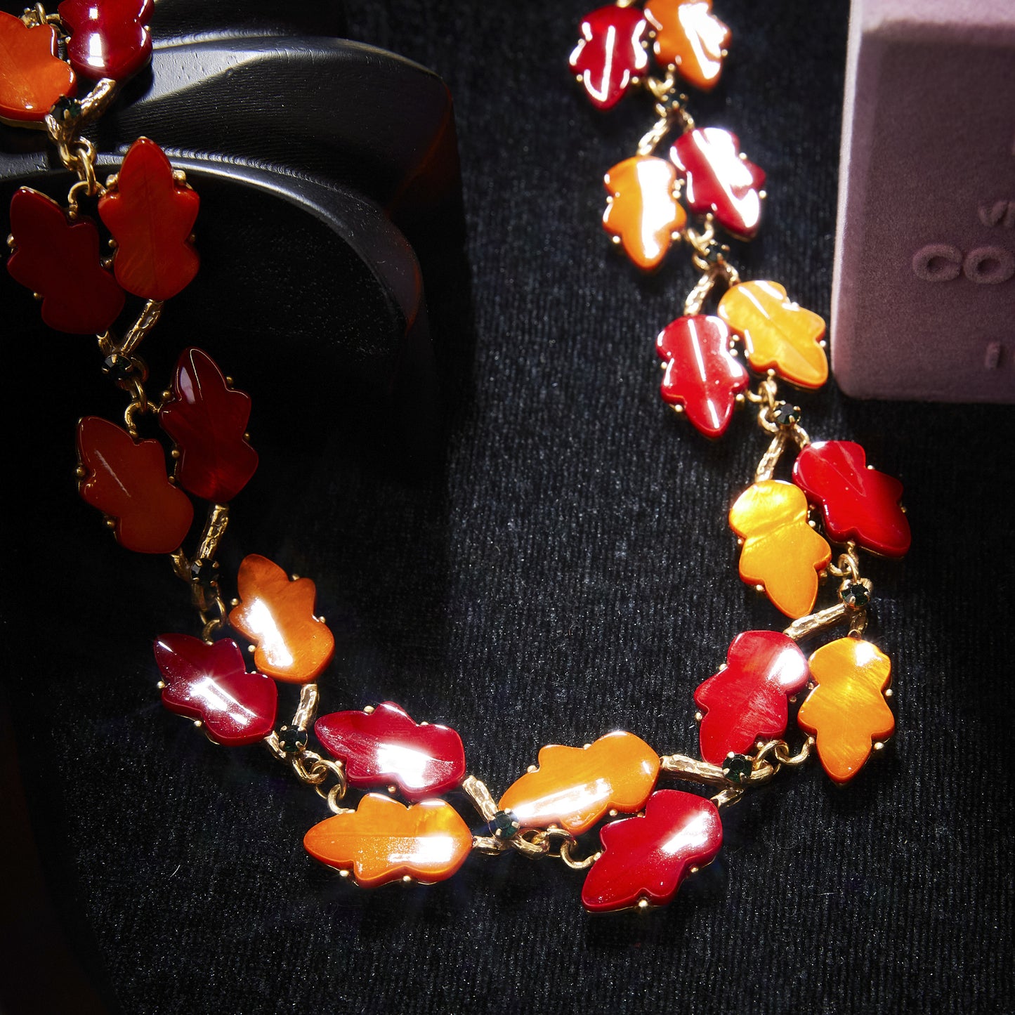 Sparkling Swarovski Crystal Copper Alloy Necklace KK-91015