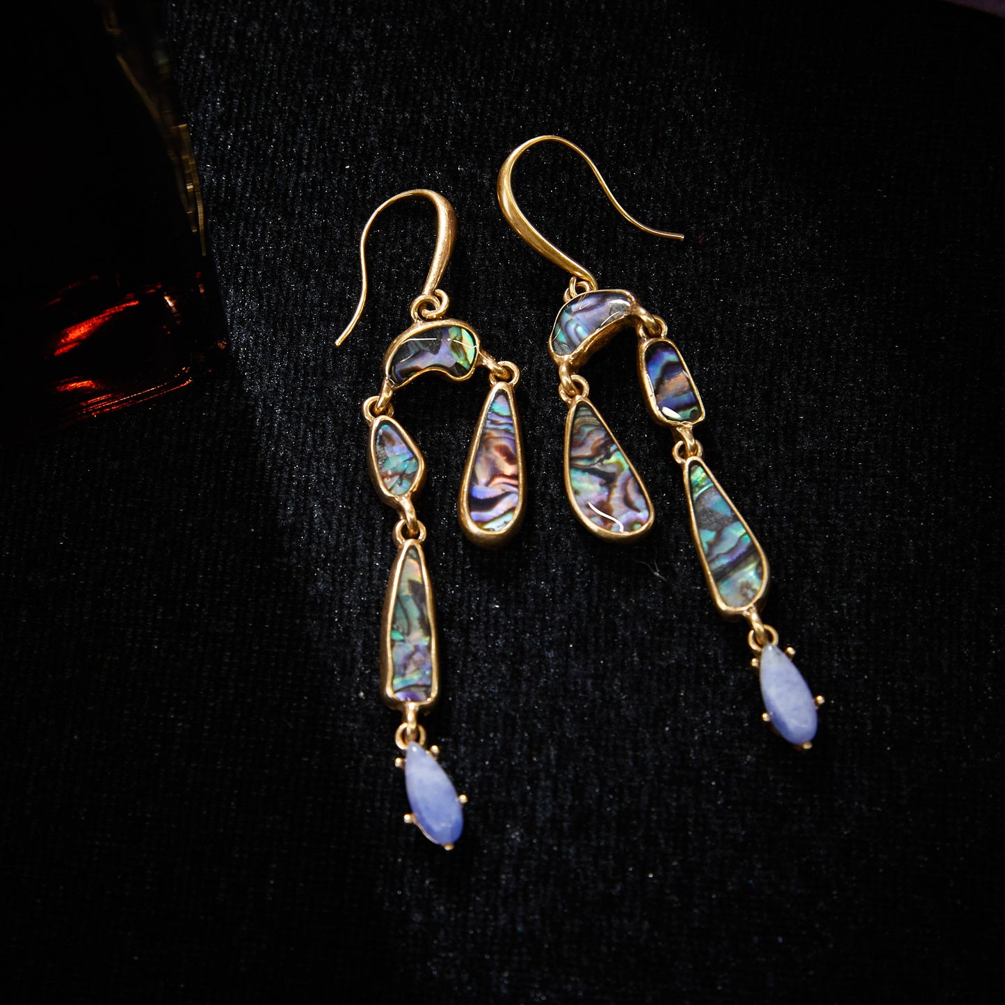 Refined Swarovski Crystal Copper Alloy Earrings  KK-JB0014
