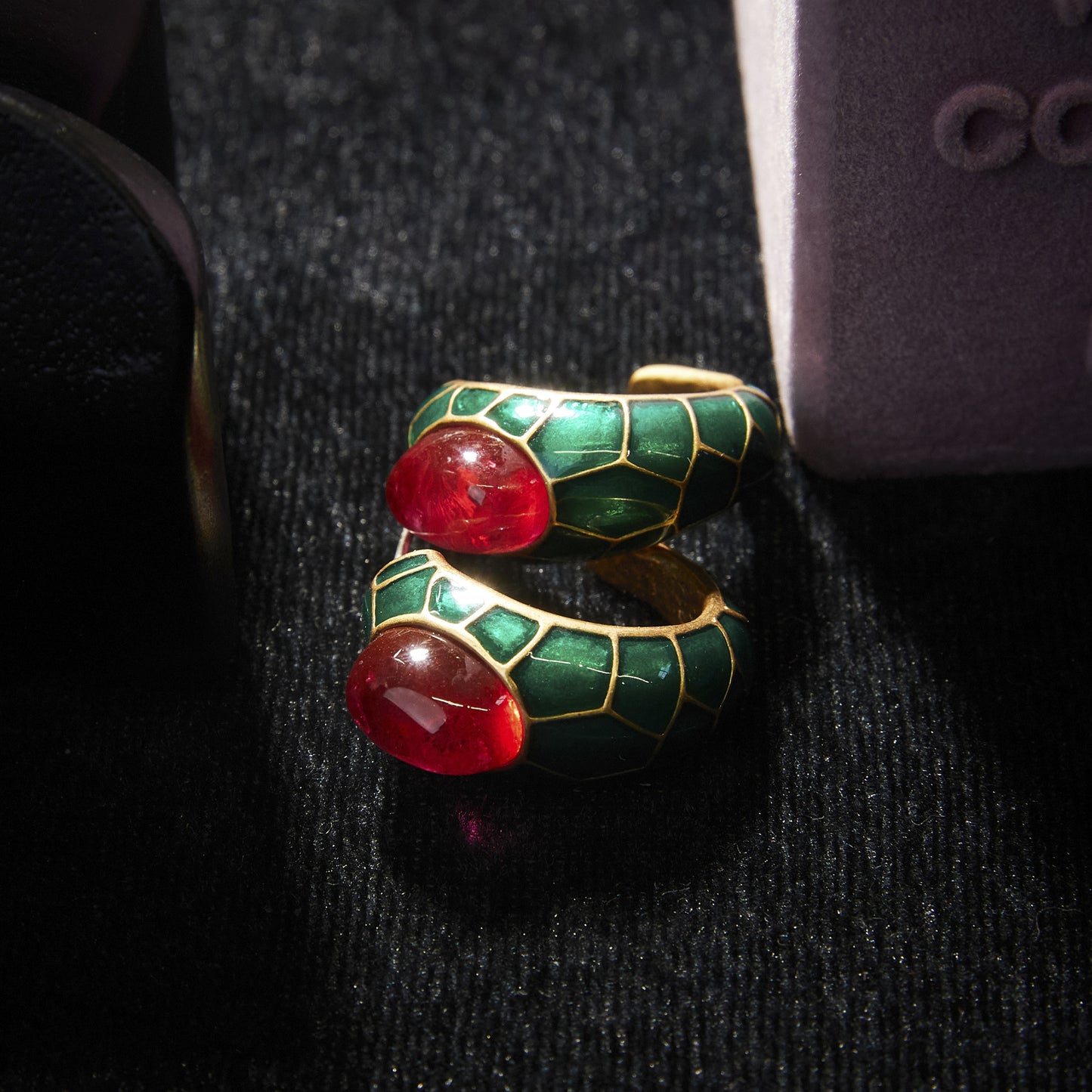 Refined Swarovski Crystal Copper Alloy Earrings   KK-8080