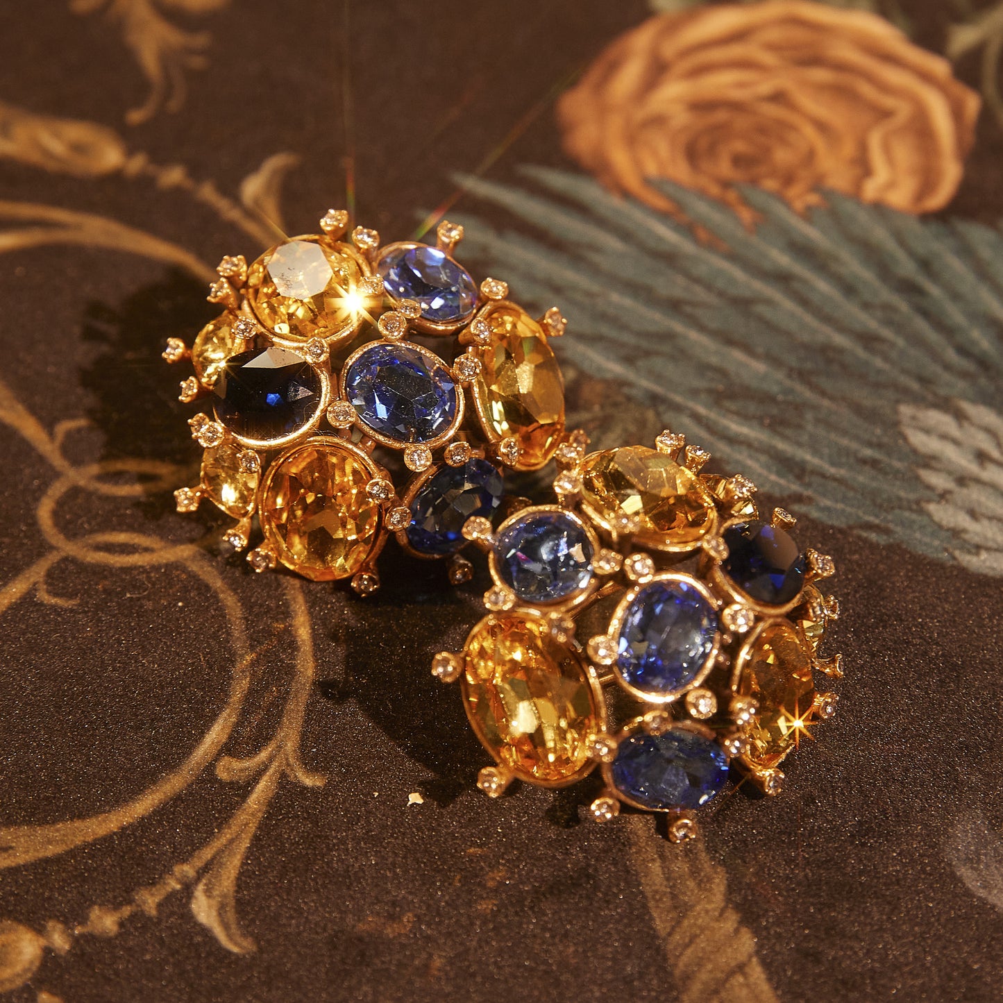 Elegant Copper Alloy Earrings  KK-91380