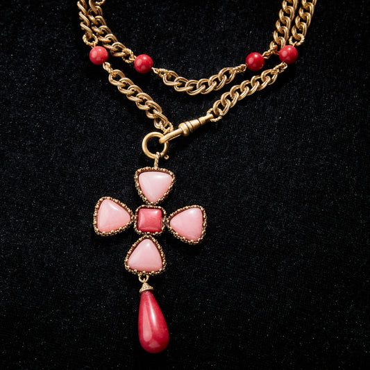 Elegant Copper Alloy Necklace KK-JK0068