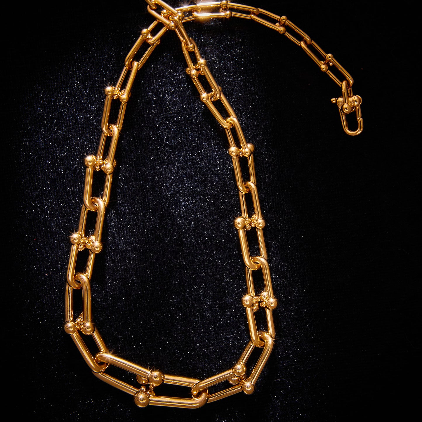 Elegant Copper Alloy Necklace & Earrings Set  KK-92213