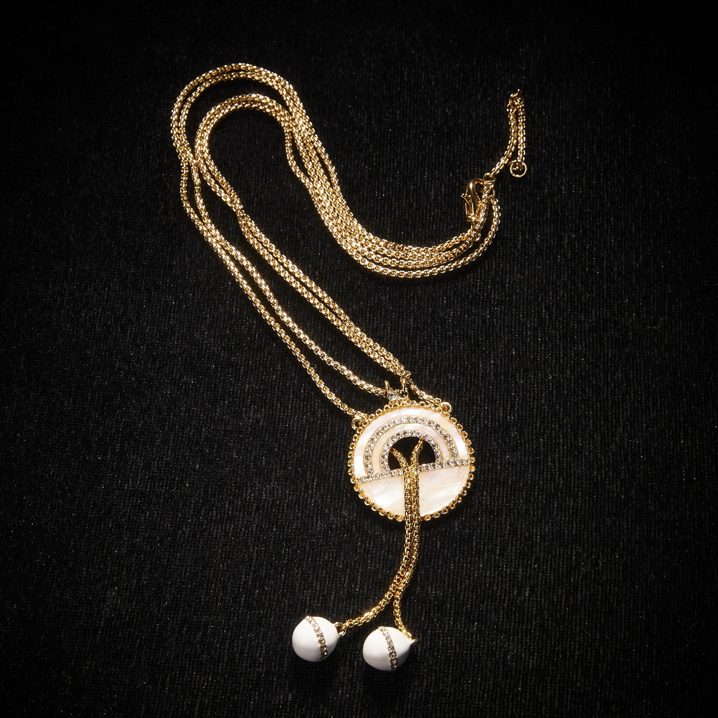 Refined Swarovski Crystal Copper Alloy Necklace KK-91700