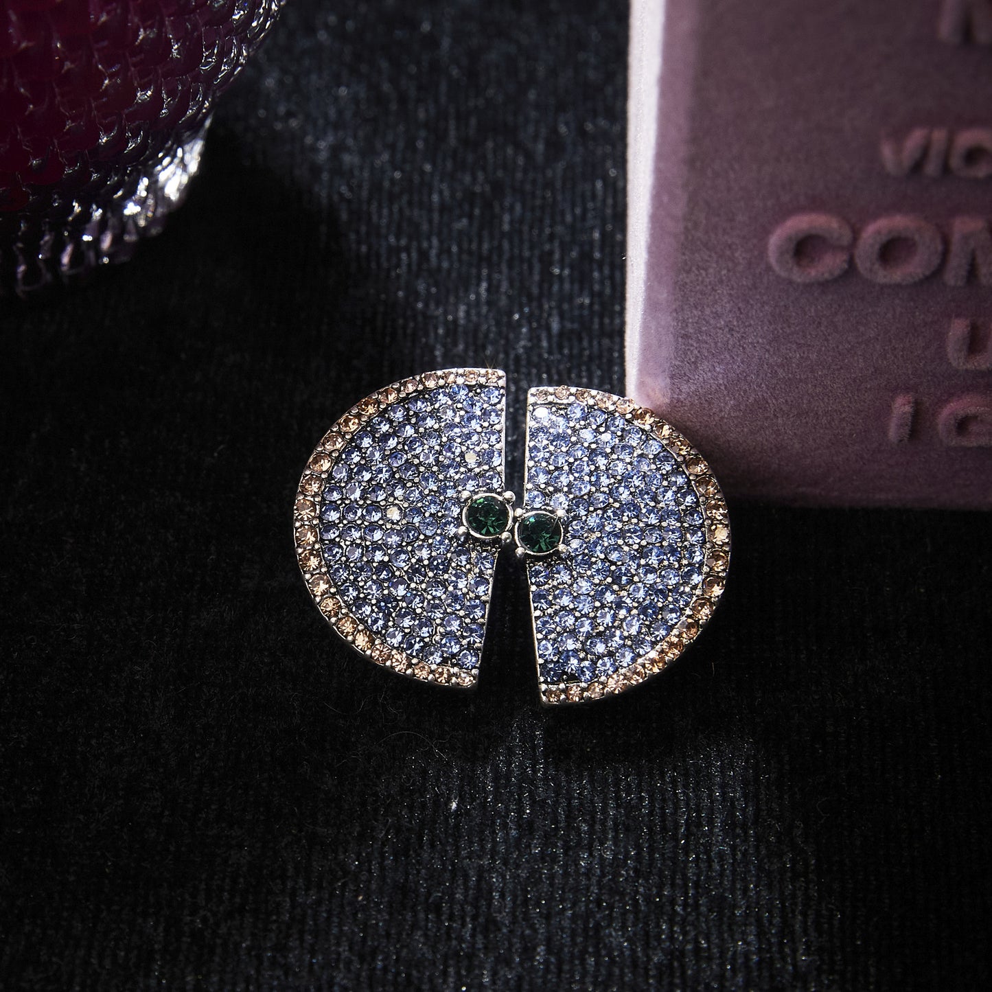 Refined Swarovski Crystal Copper Alloy Earrings KK-9493