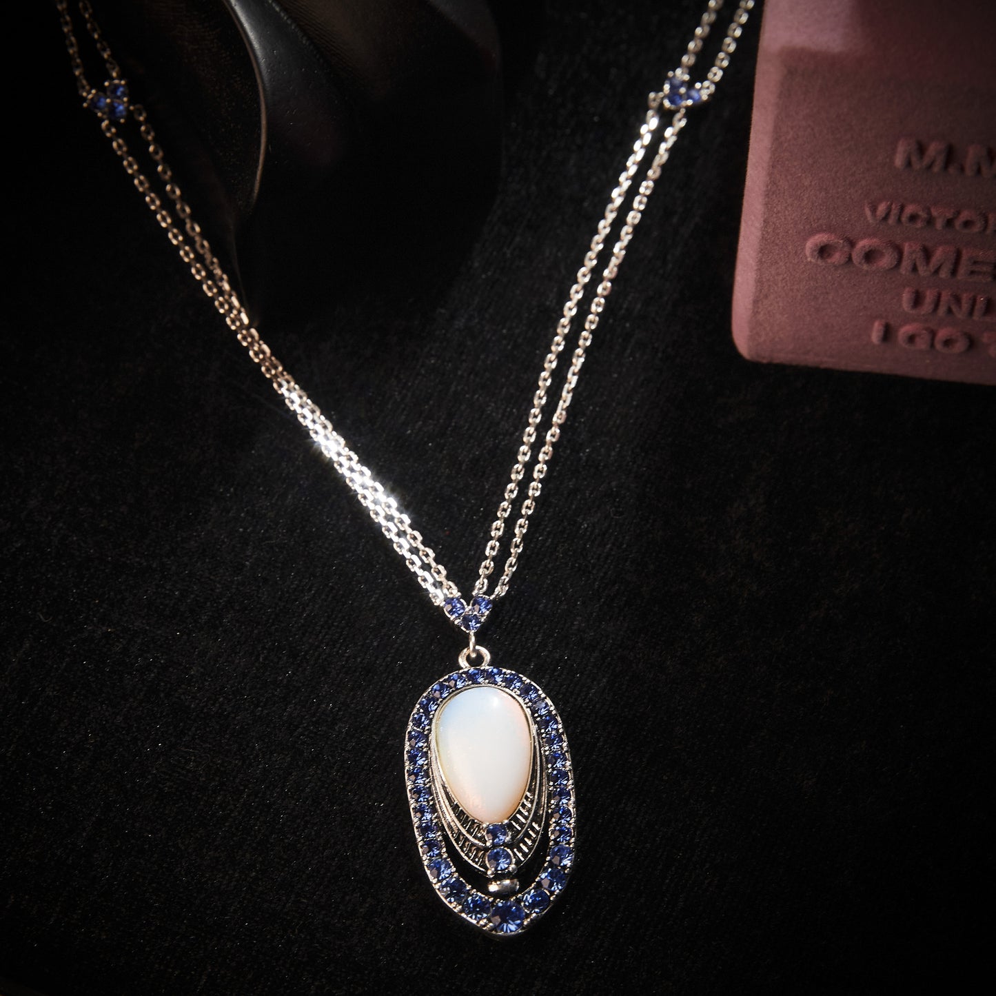 Sparkling Swarovski Crystal Copper Alloy Necklace KK-91492