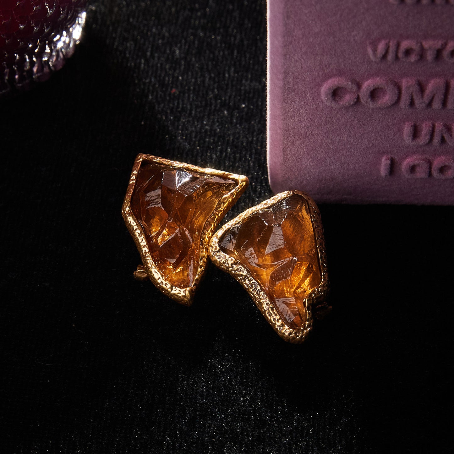 Sparkling Swarovski Crystal Copper Alloy Earrings KK-9381