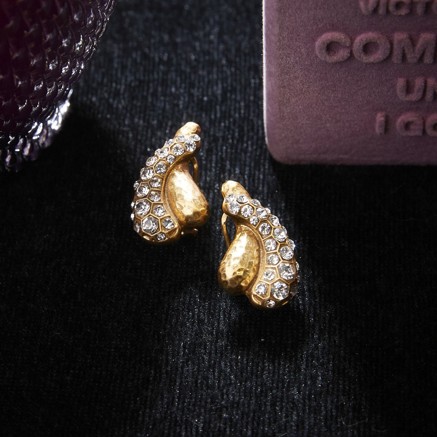 Elegant Copper Alloy Earrings  KK-91087