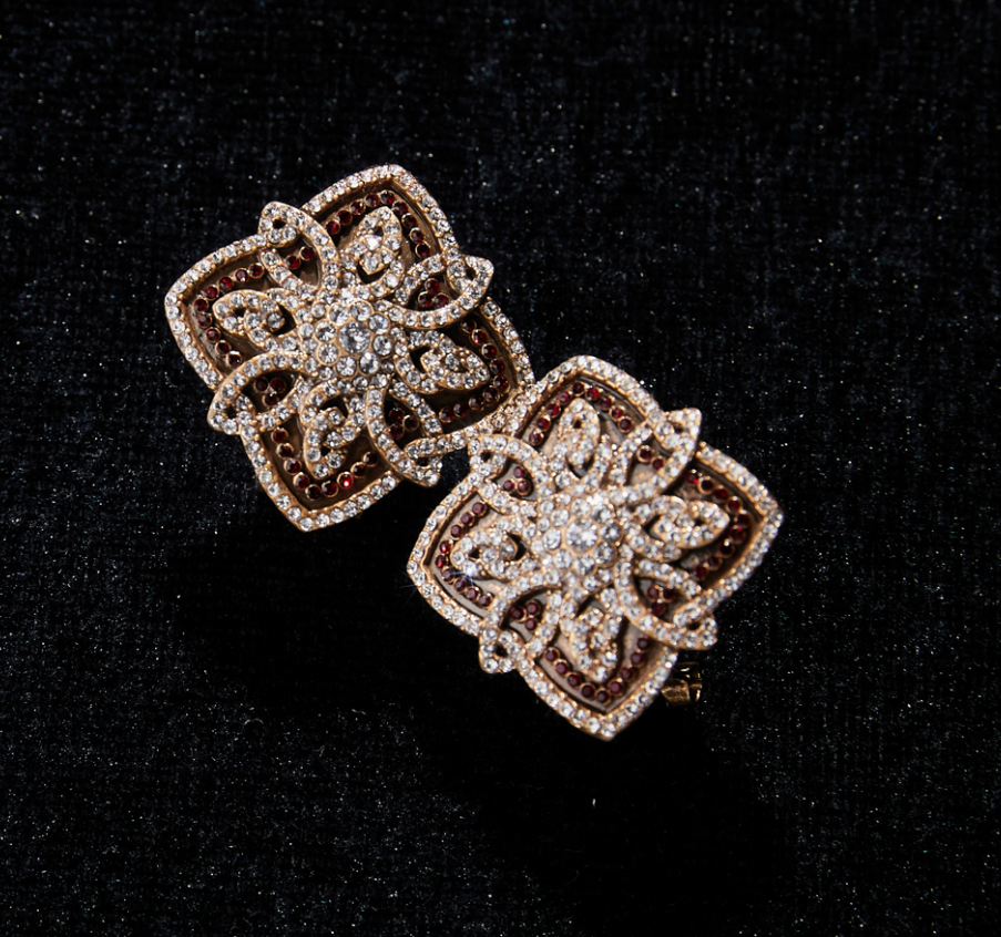 Refined Swarovski Crystal Copper Alloy Jewelry Set KK-JB0249