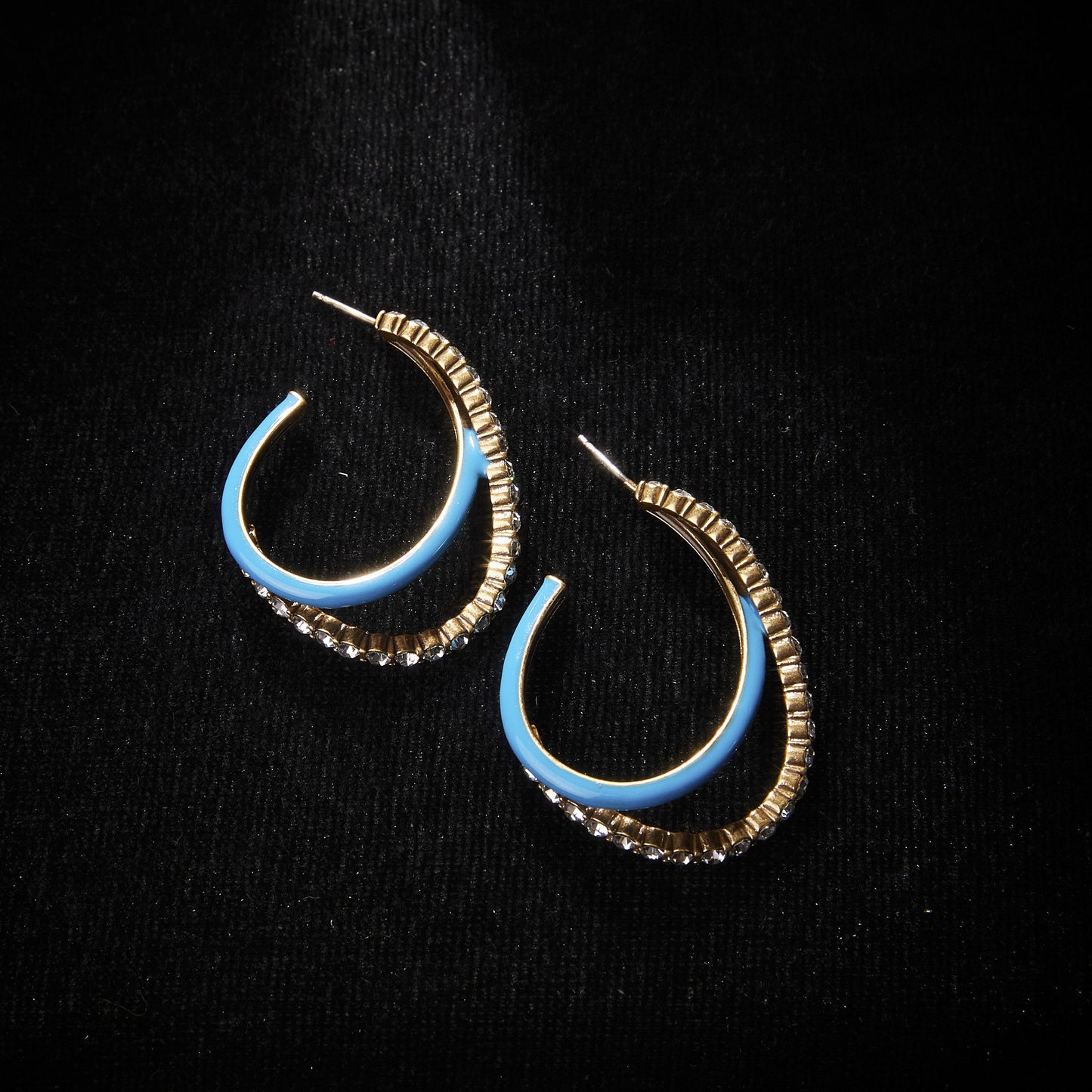 Refined Swarovski Crystal Copper Alloy Earrings   KK-9313