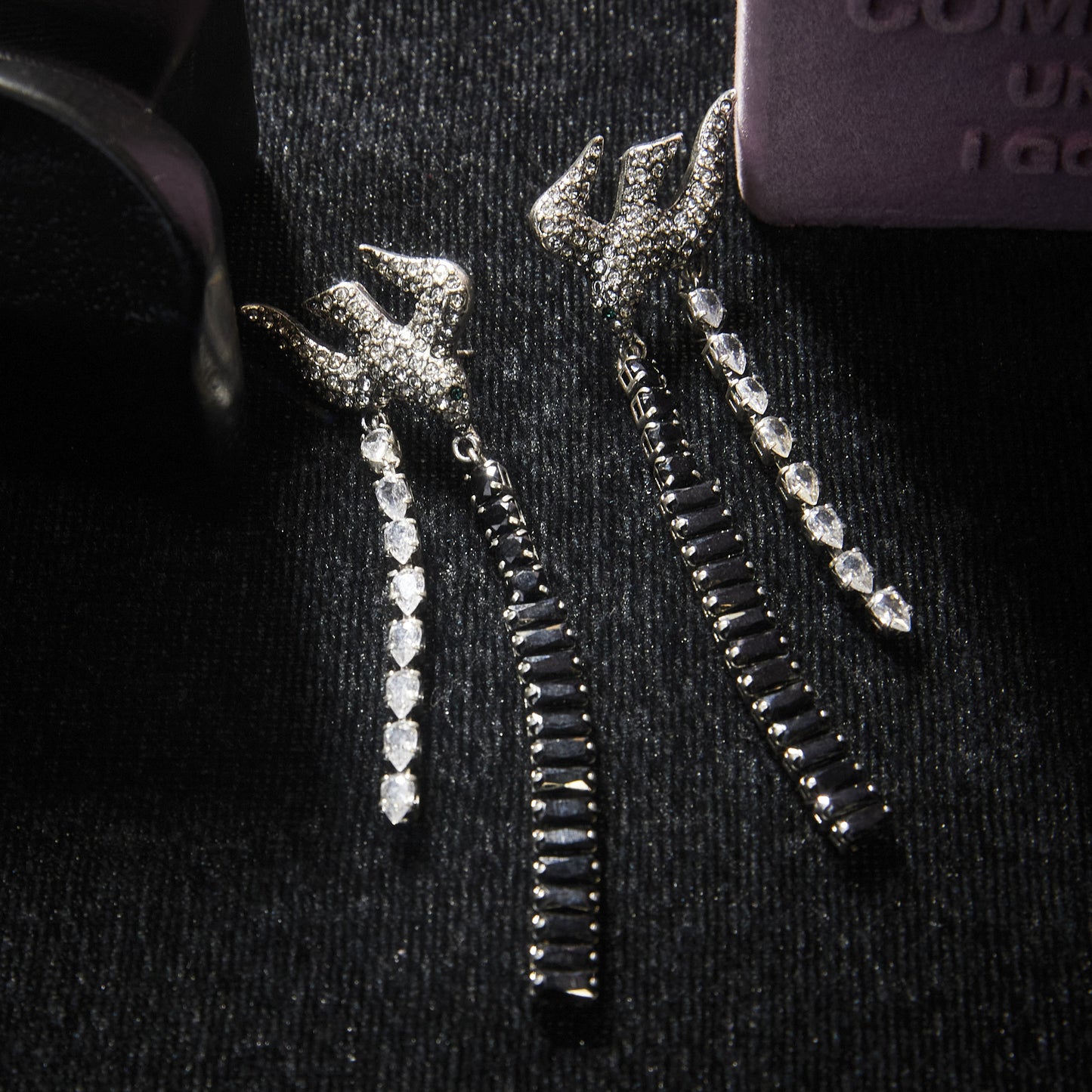 Refined Swarovski Crystal Copper Alloy Earrings   KK-91328