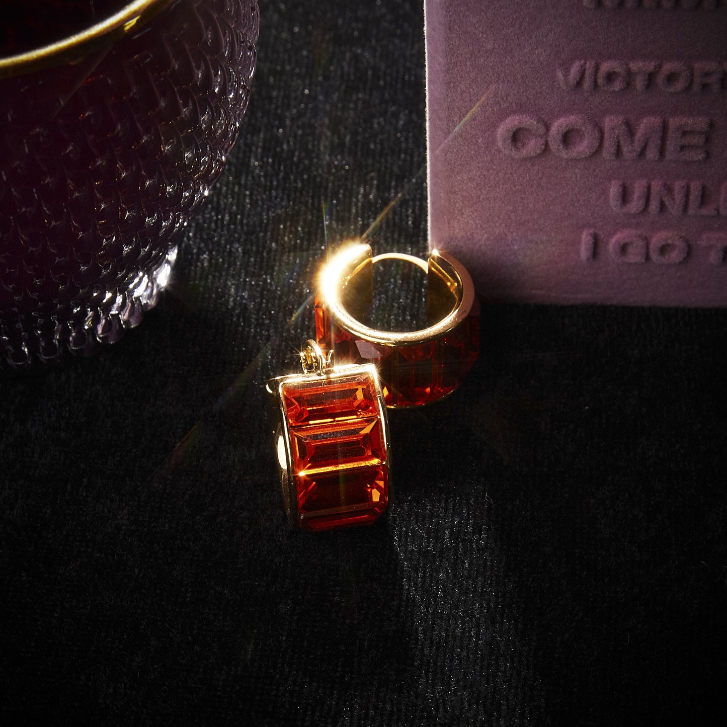 Refined Swarovski Crystal Copper Alloy Earrings  KK-91054