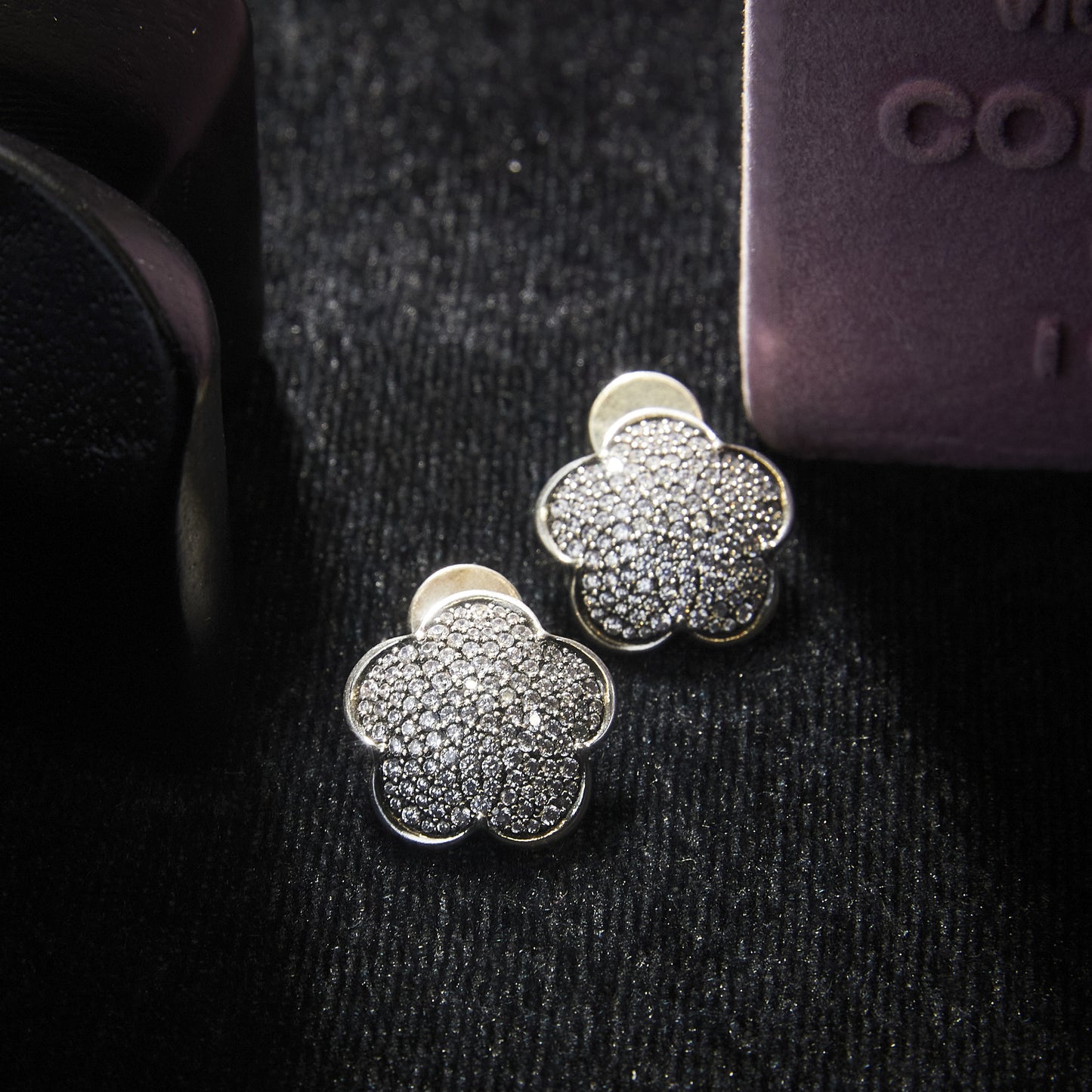 Sparkling Swarovski Crystal Copper Alloy Necklace & Earrings KK-9883/9885