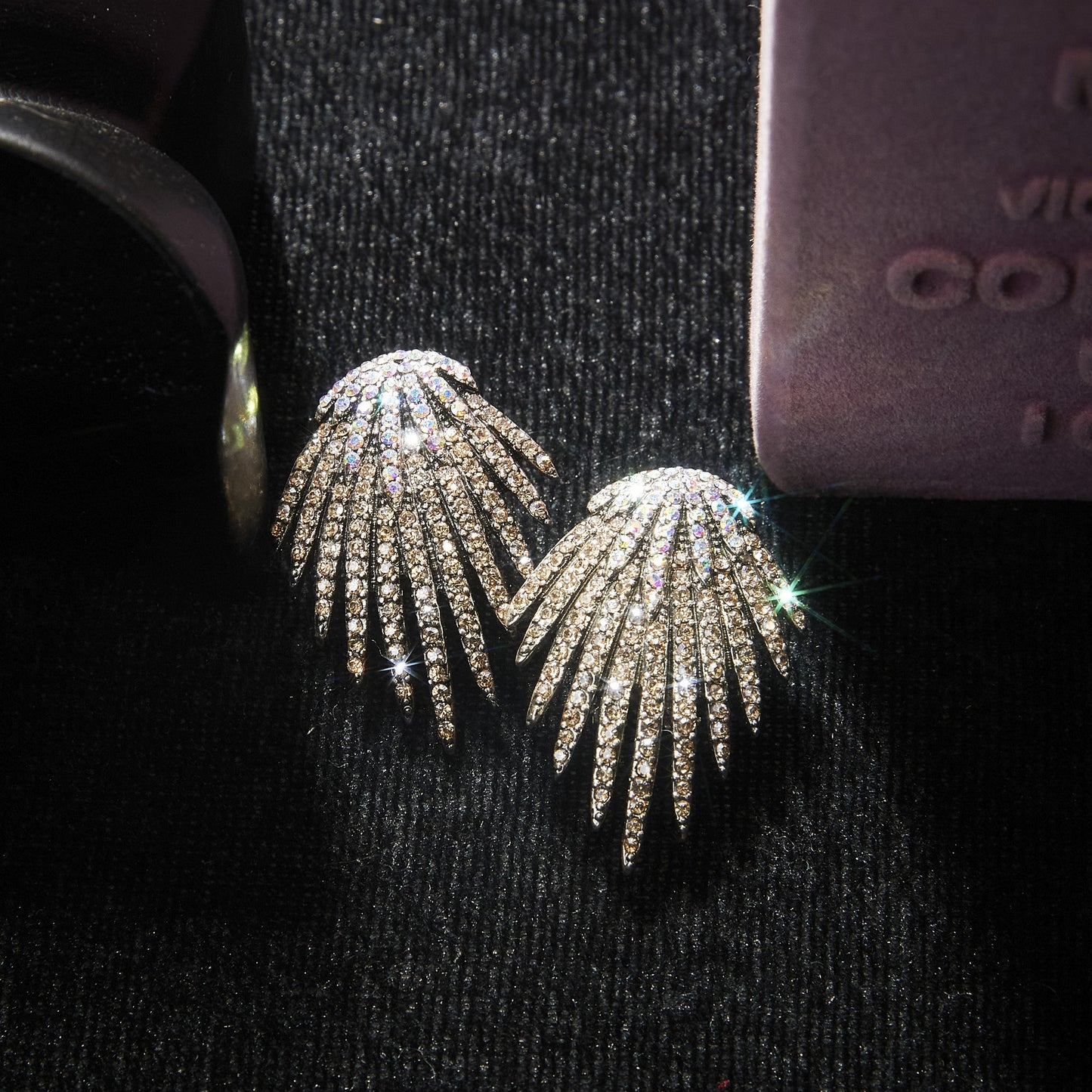 Timeless Swarovski Crystal Copper Alloy Earrings KK-9829