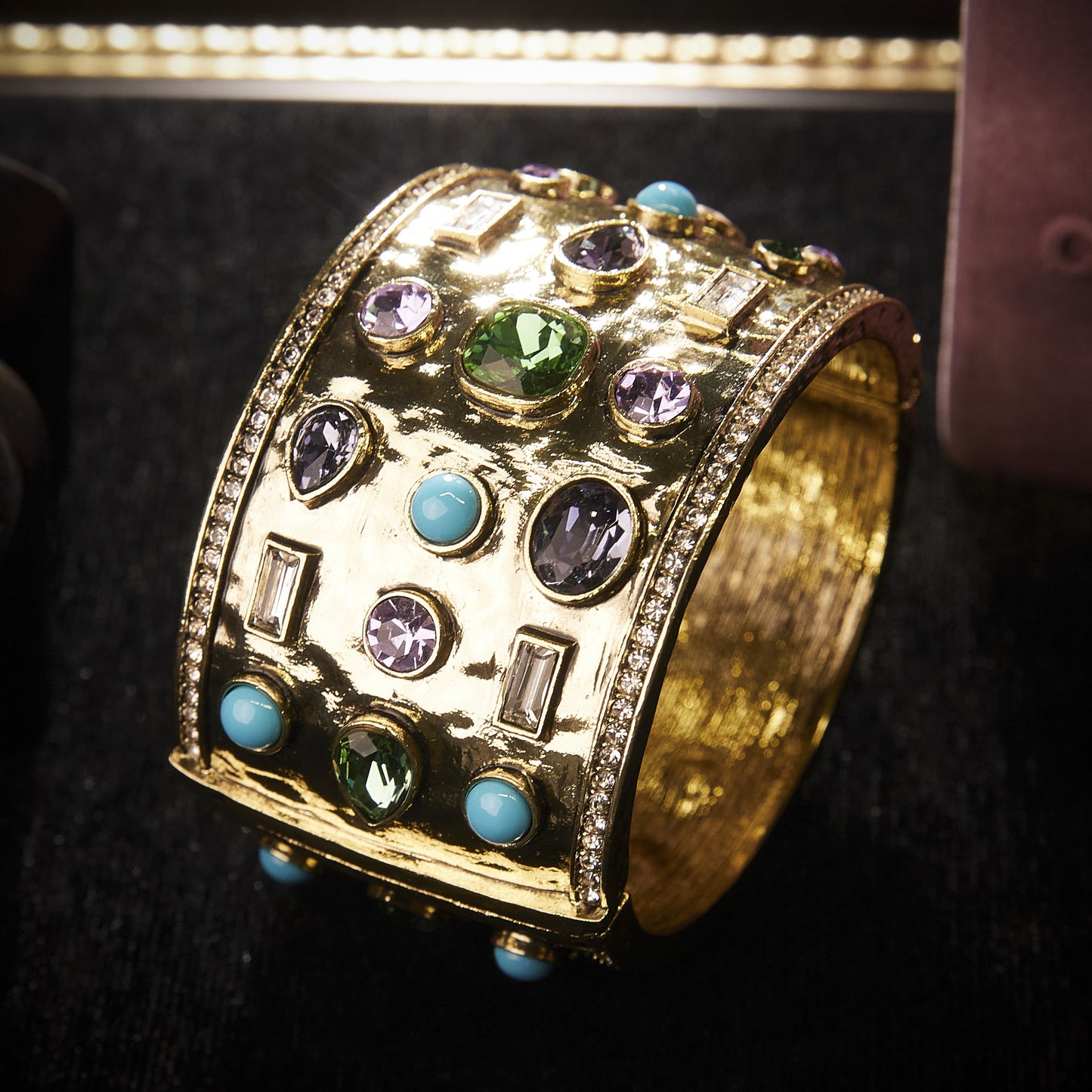 Refined Swarovski Crystal Copper Alloy Bracelet KK-91637