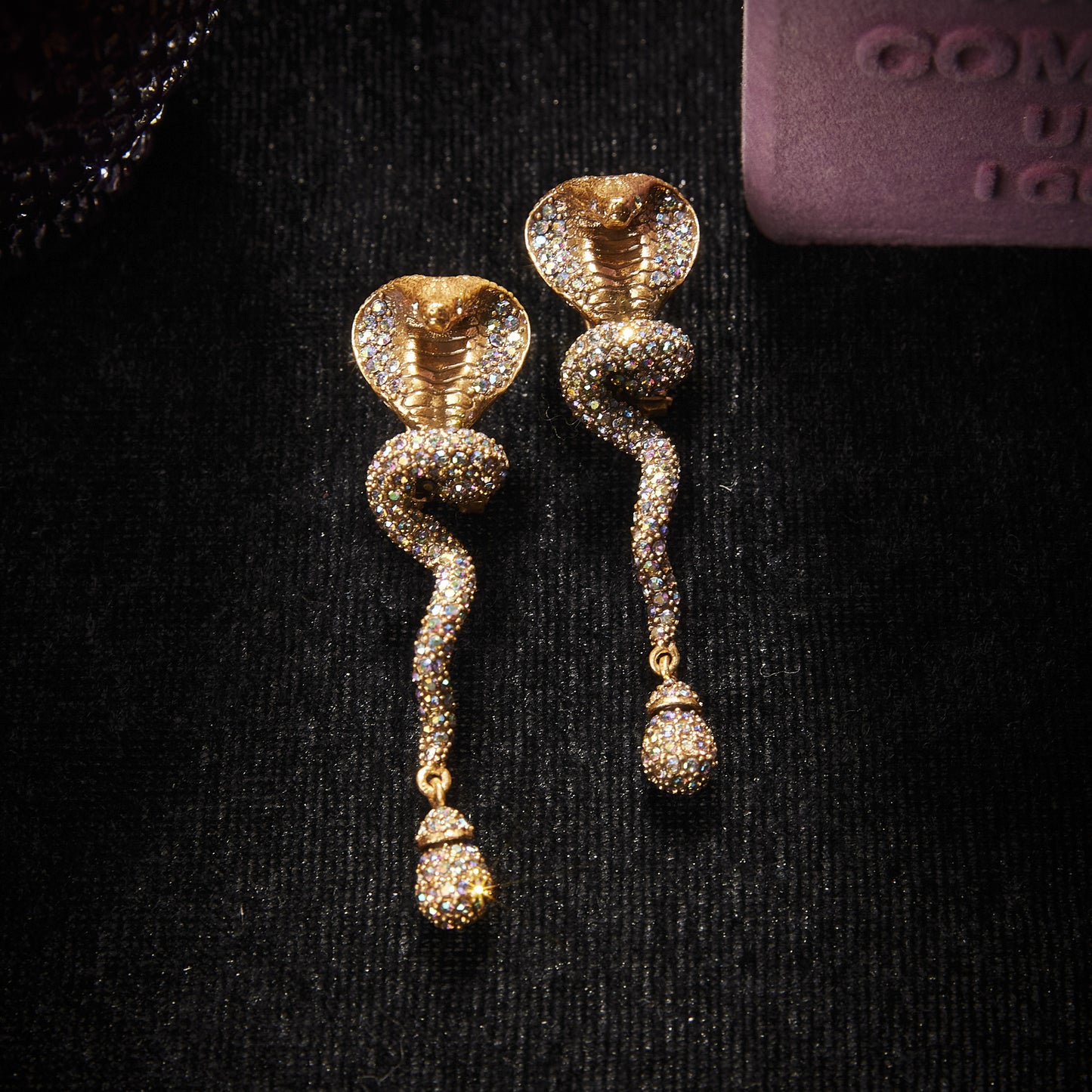 Refined Swarovski Crystal Copper Alloy Earrings KK-91620