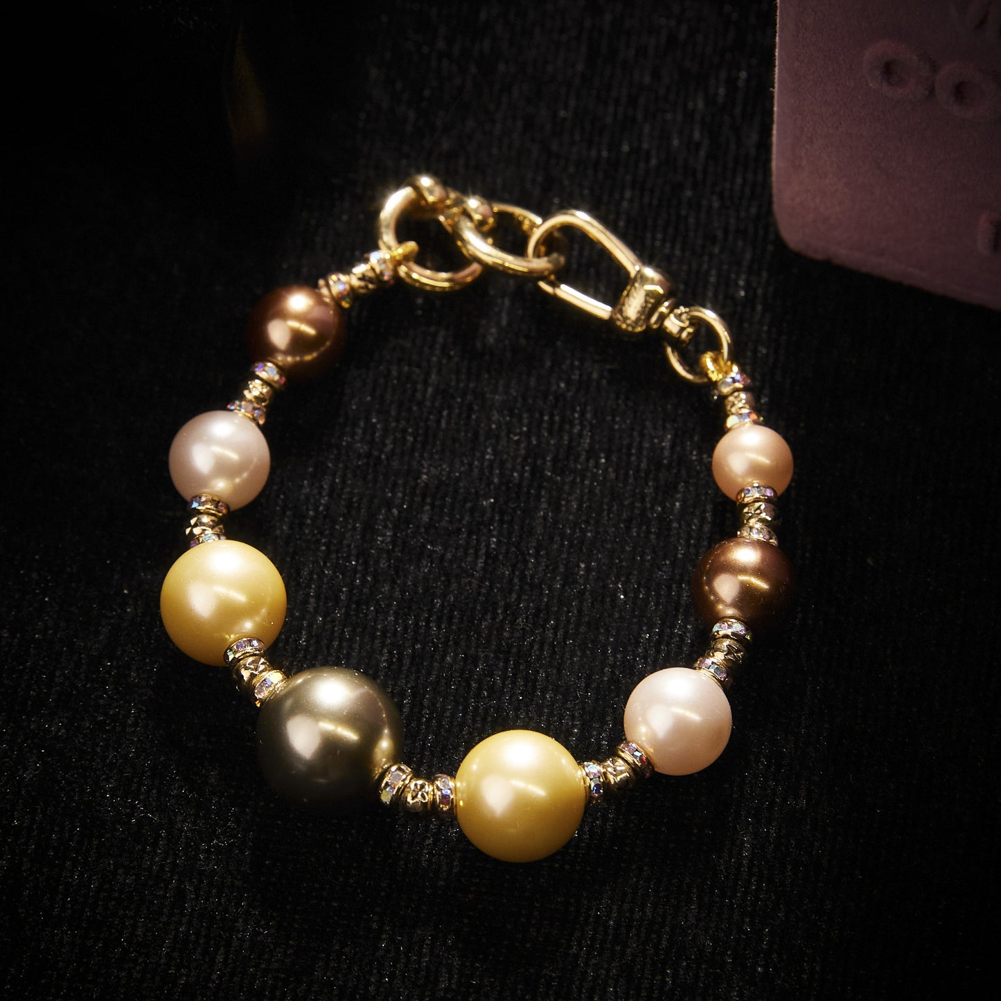 Timeless  Copper Pearl-Imitation Bracelet KK-91491