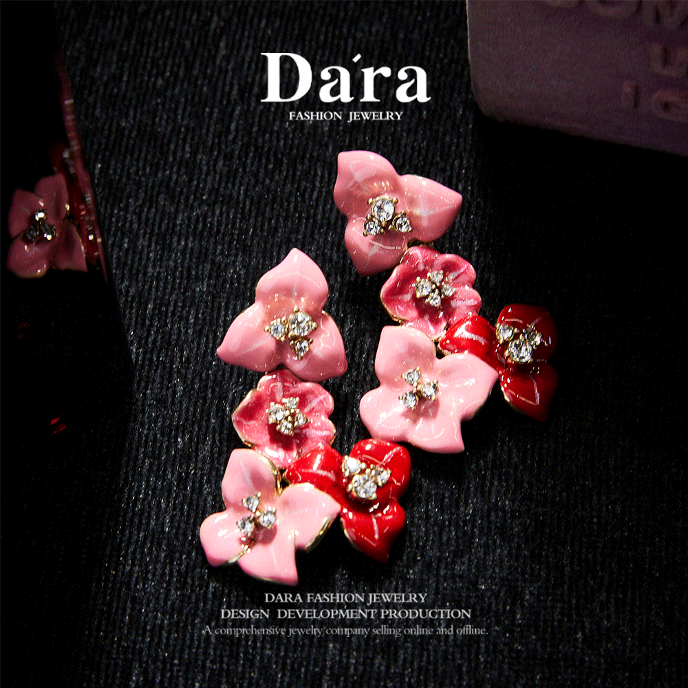 Sparkling Swarovski Crystal Copper Alloy Jewelry Set KK-JB0183