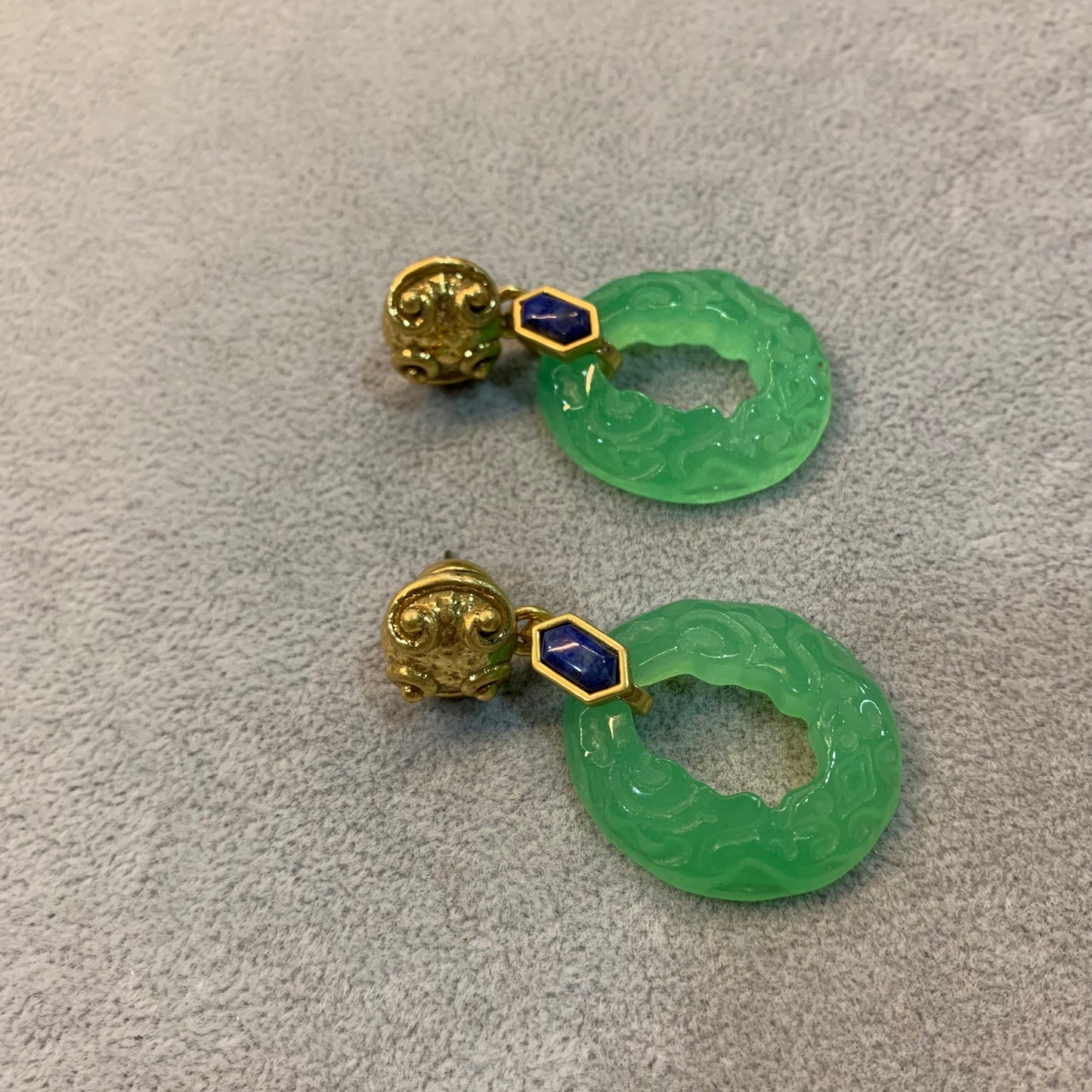 Elegant Copper Alloy Earrings  KK-JB0088